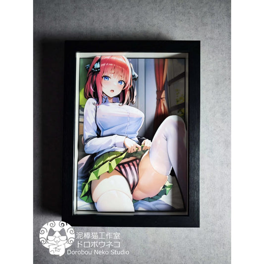 Dorobou Neko Studio - Nino Nakano 3D Cast Off Poster Frame [DSMG-012]