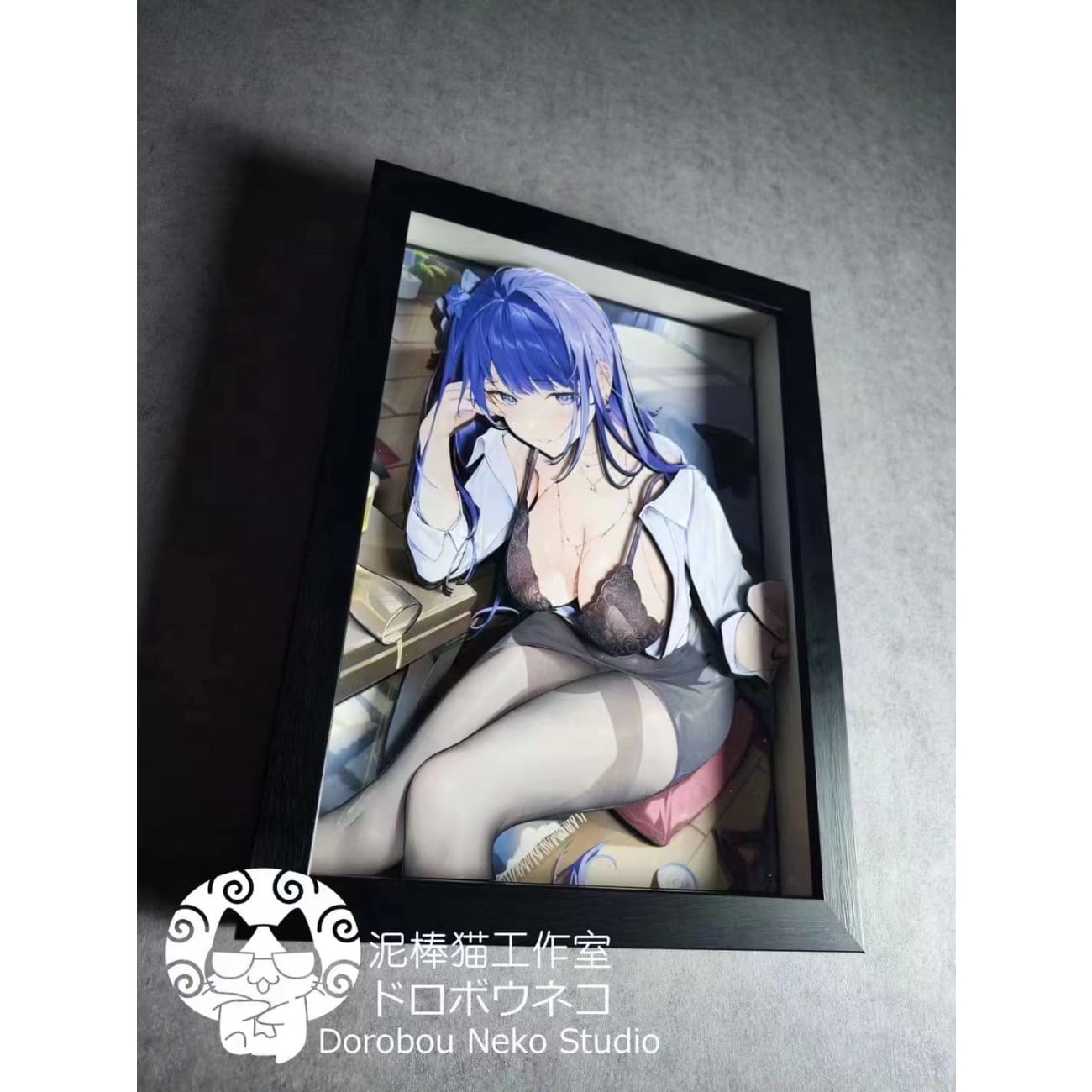 Dorobou Neko Studio - Raiden Shogun OL Ver. 3D Cast Off Poster Frame [DSRL-014]