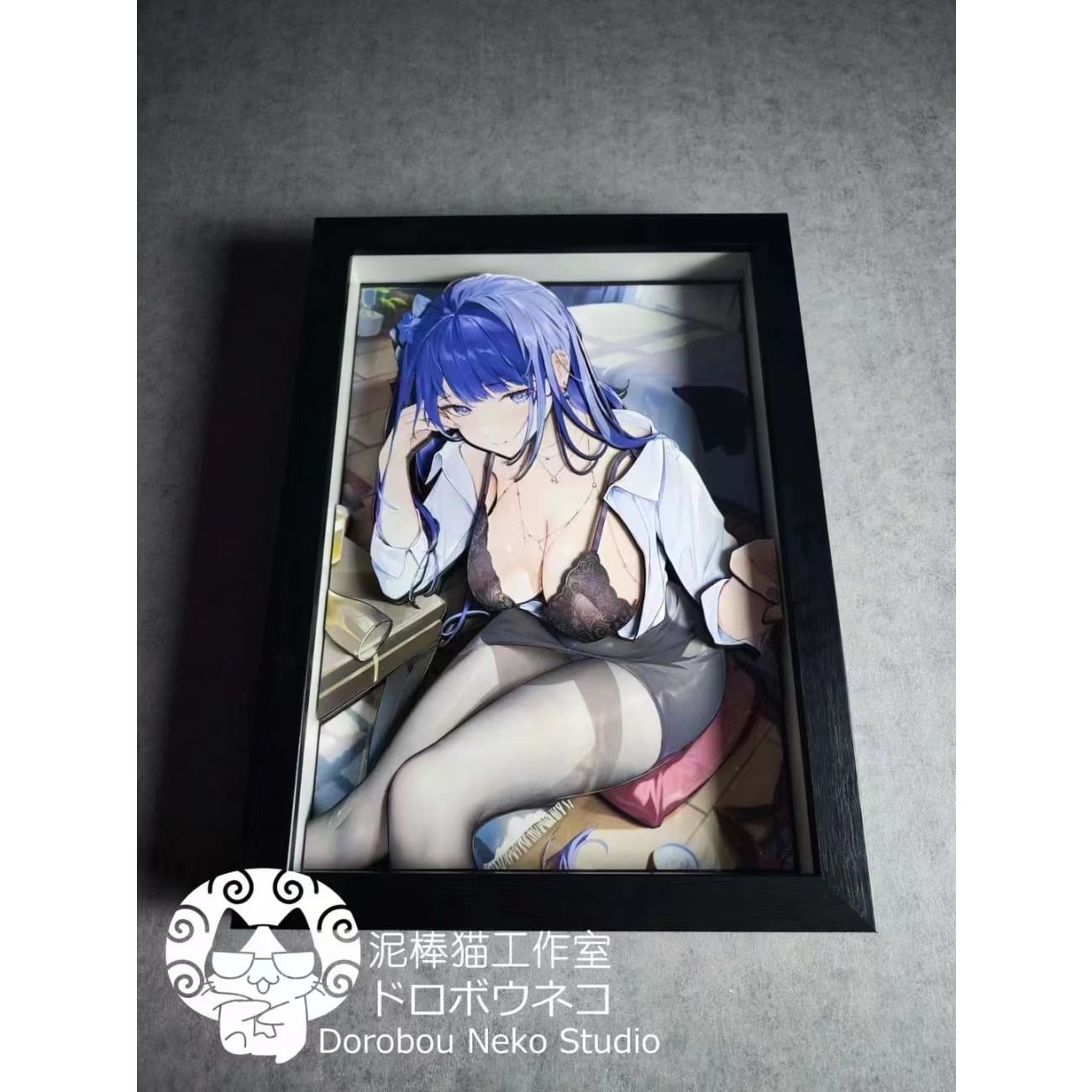 Dorobou Neko Studio - Raiden Shogun OL Ver. 3D Cast Off Poster Frame [DSRL-014]