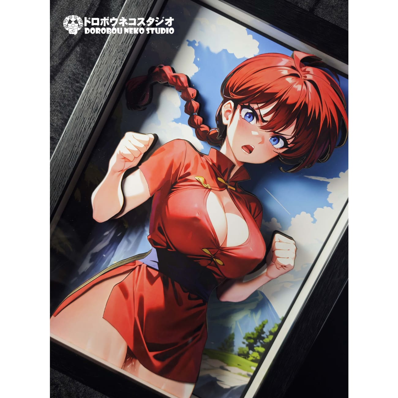 Dorobou Neko Studio - Ranma Saotome 3D Poster Frame [DSMG-101]