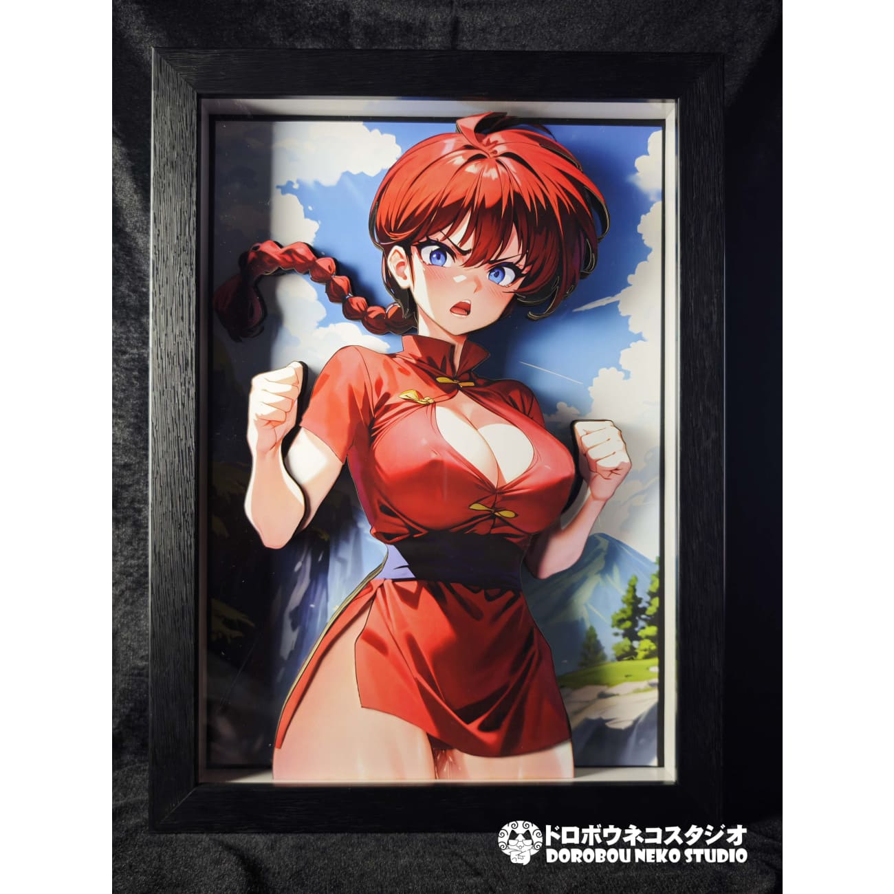 Dorobou Neko Studio - Ranma Saotome 3D Poster Frame [DSMG-101]