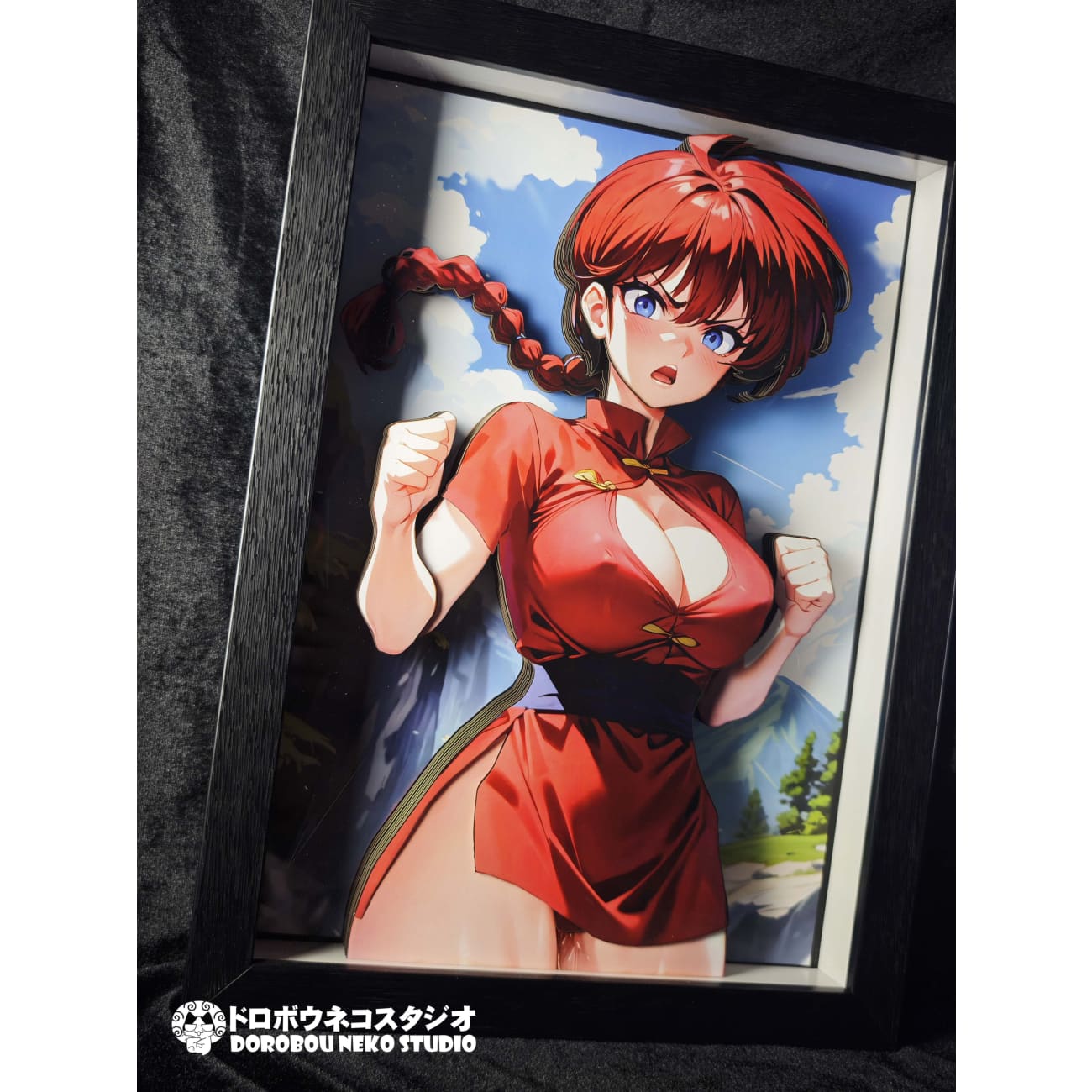 Dorobou Neko Studio - Ranma Saotome 3D Poster Frame [DSMG-101]