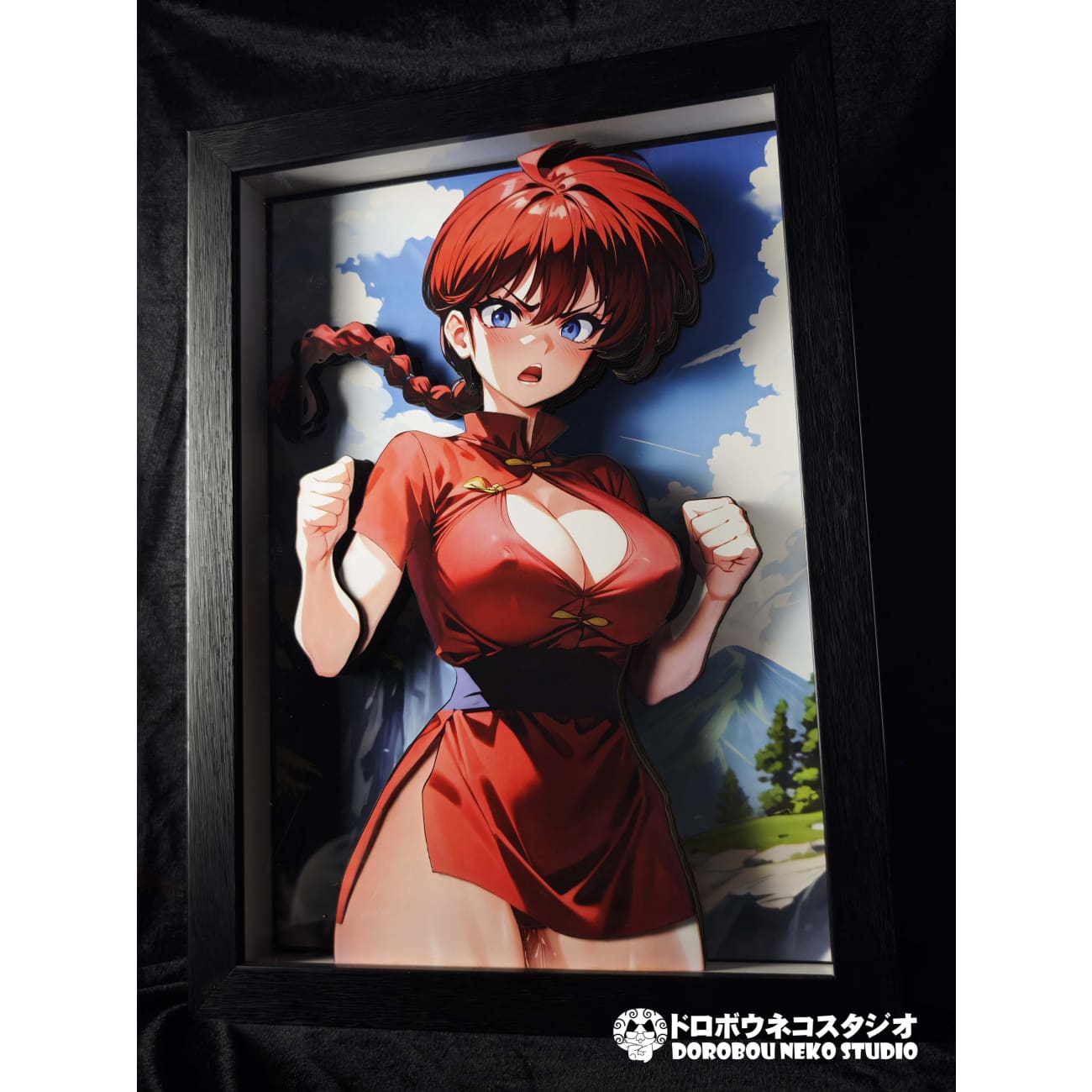 Dorobou Neko Studio - Ranma Saotome 3D Poster Frame [DSMG-101]