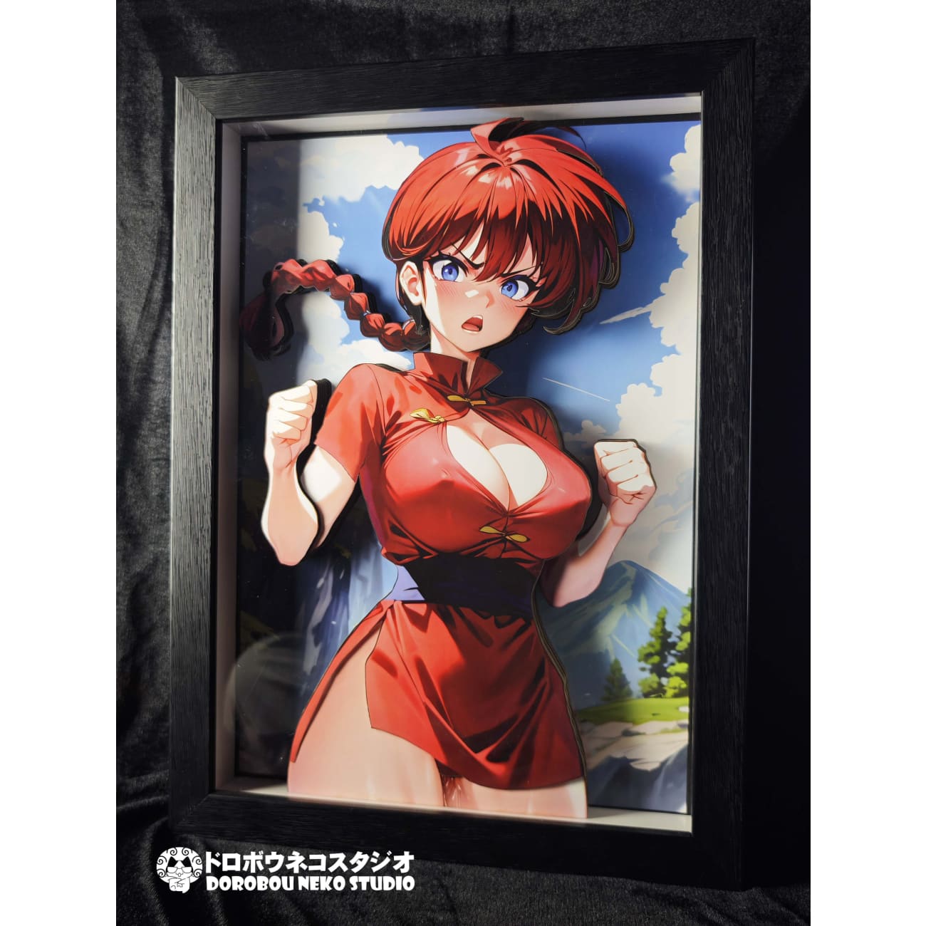 Dorobou Neko Studio - Ranma Saotome 3D Poster Frame [DSMG-101]