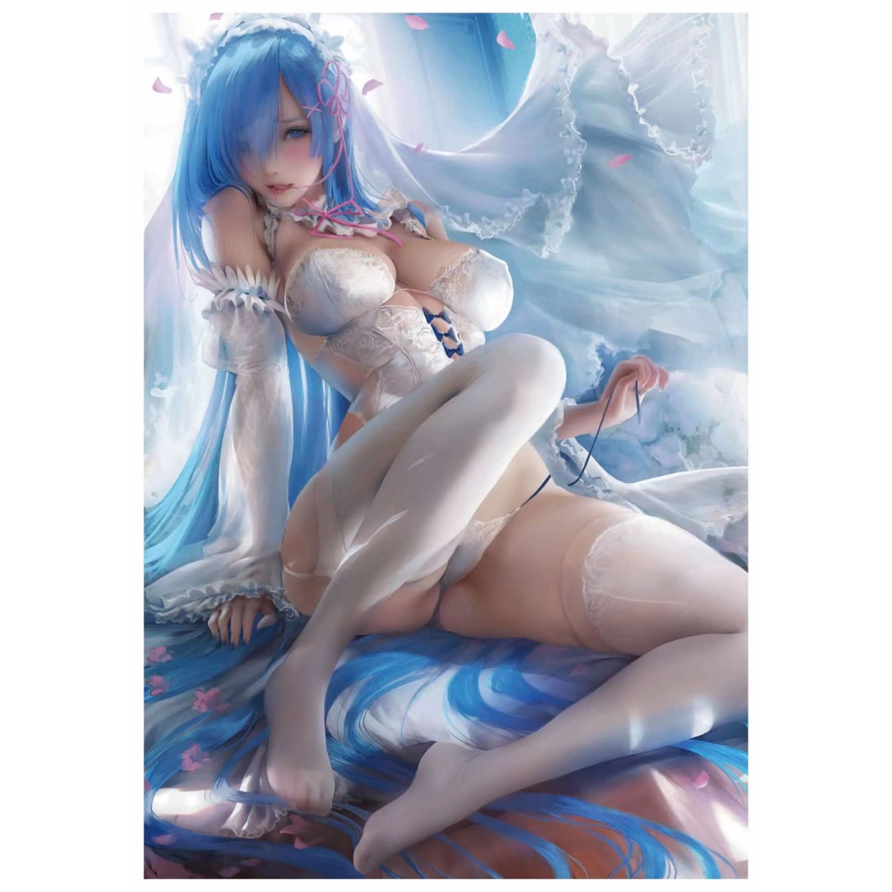 Dorobou Neko Studio - Rem 3D Cast Off Poster Frame [Black / White][DC-001]