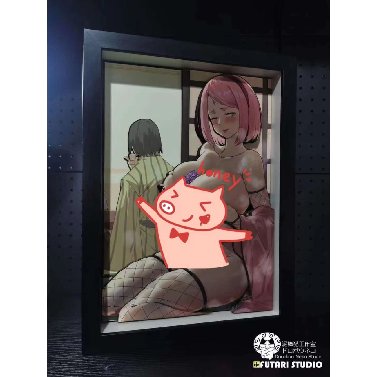 Dorobou Neko Studio - Sakura Uchiha 3D Cast Off Poster Frame [DS018] 