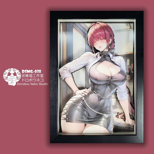 Dorobou Neko Studio - Shermie 3D Cast Off Poster Frame [DSMG-038]