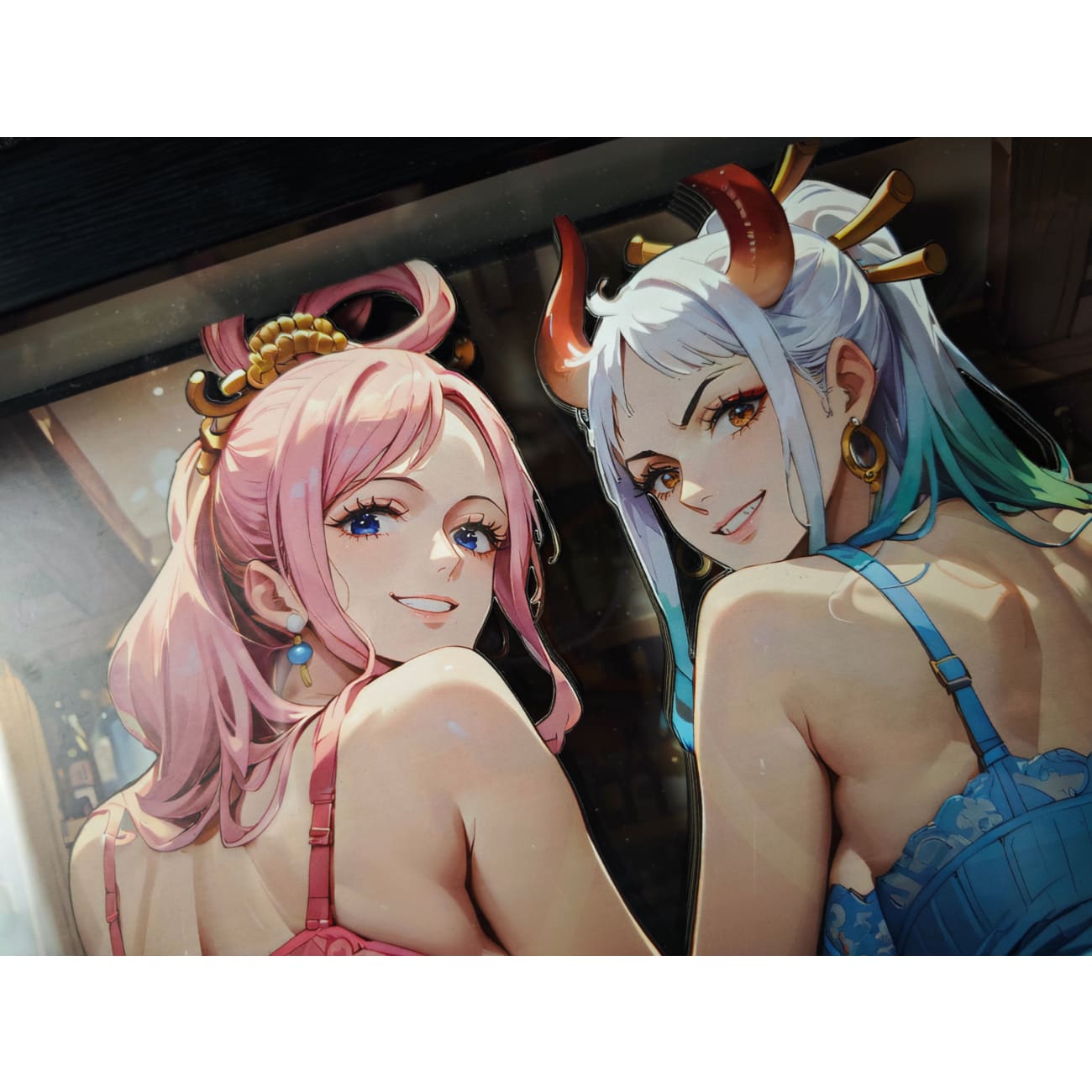 Dorobou Neko Studio - Shirahoshi & Yamato 3D Poster Frame [DSMP-010]