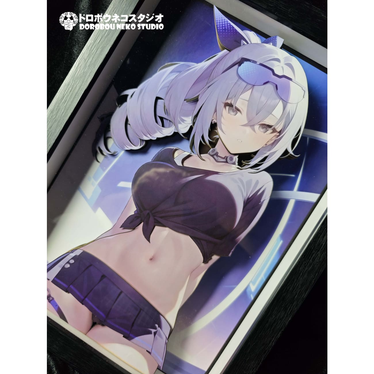 Dorobou Neko Studio - Silver Wolf 3D Poster Frame [DSRL-025]
