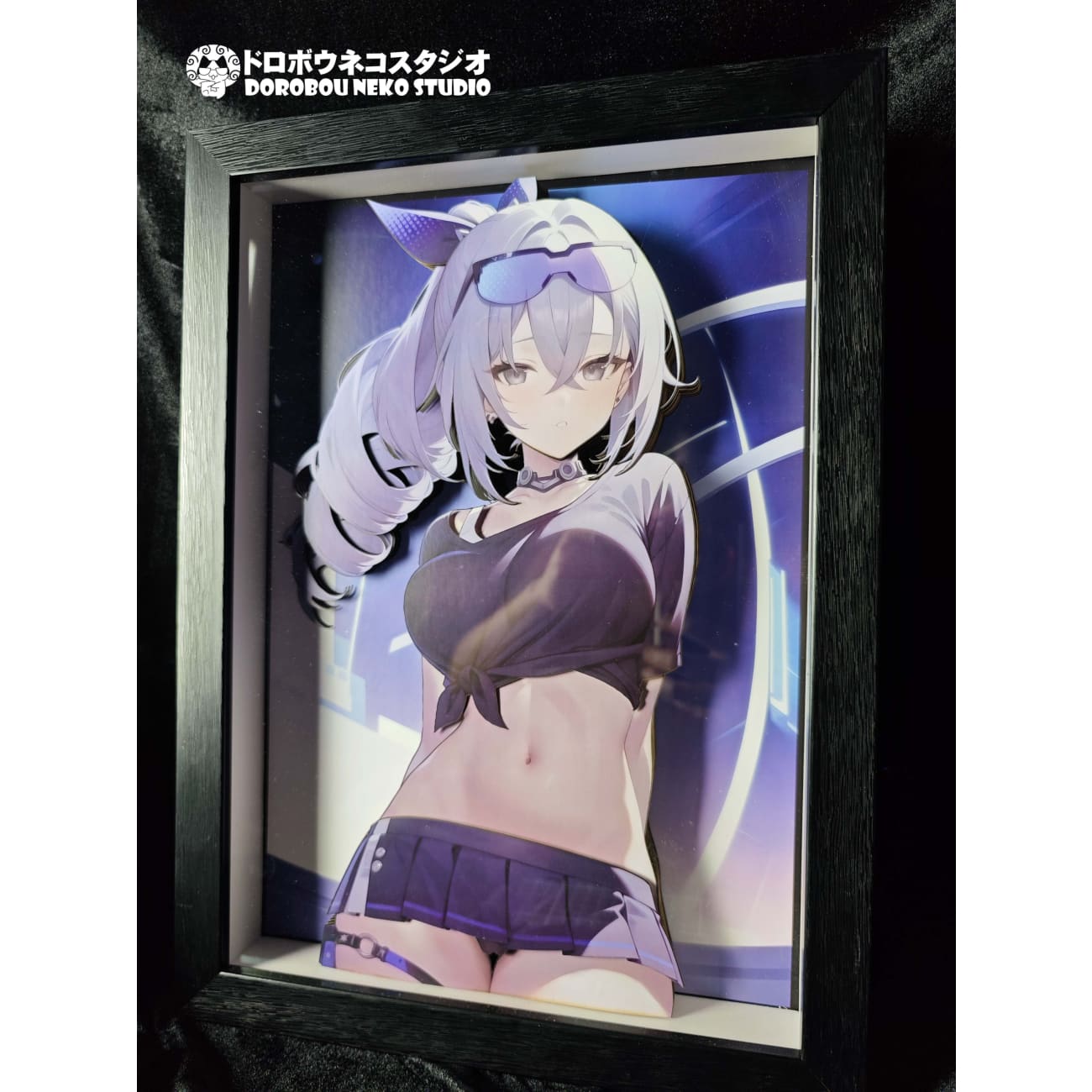 Dorobou Neko Studio - Silver Wolf 3D Poster Frame [DSRL-025]