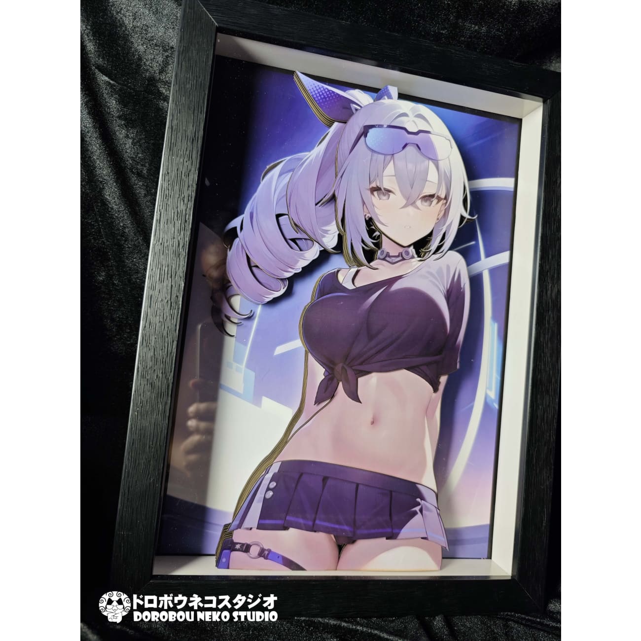 Dorobou Neko Studio - Silver Wolf 3D Poster Frame [DSRL-025]