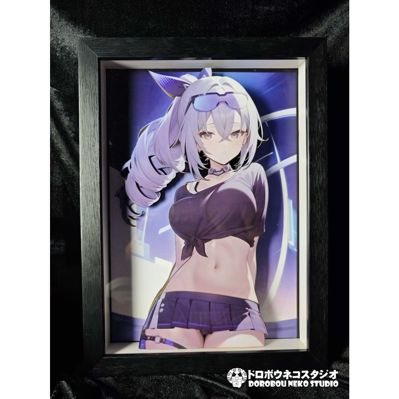 Dorobou Neko Studio - Silver Wolf 3D Poster Frame [DSRL-025]