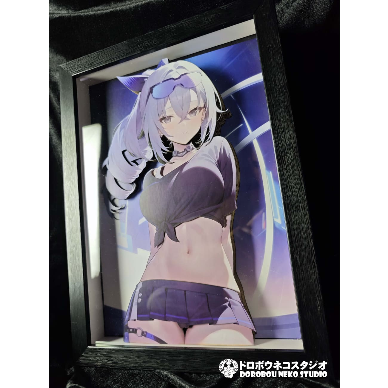 Dorobou Neko Studio - Silver Wolf 3D Poster Frame [DSRL-025]