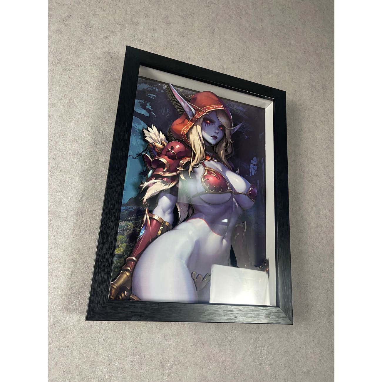  Dorobou Neko Studio - Sylvanas Windrunner 3D Poster Frame [DSMG-054]