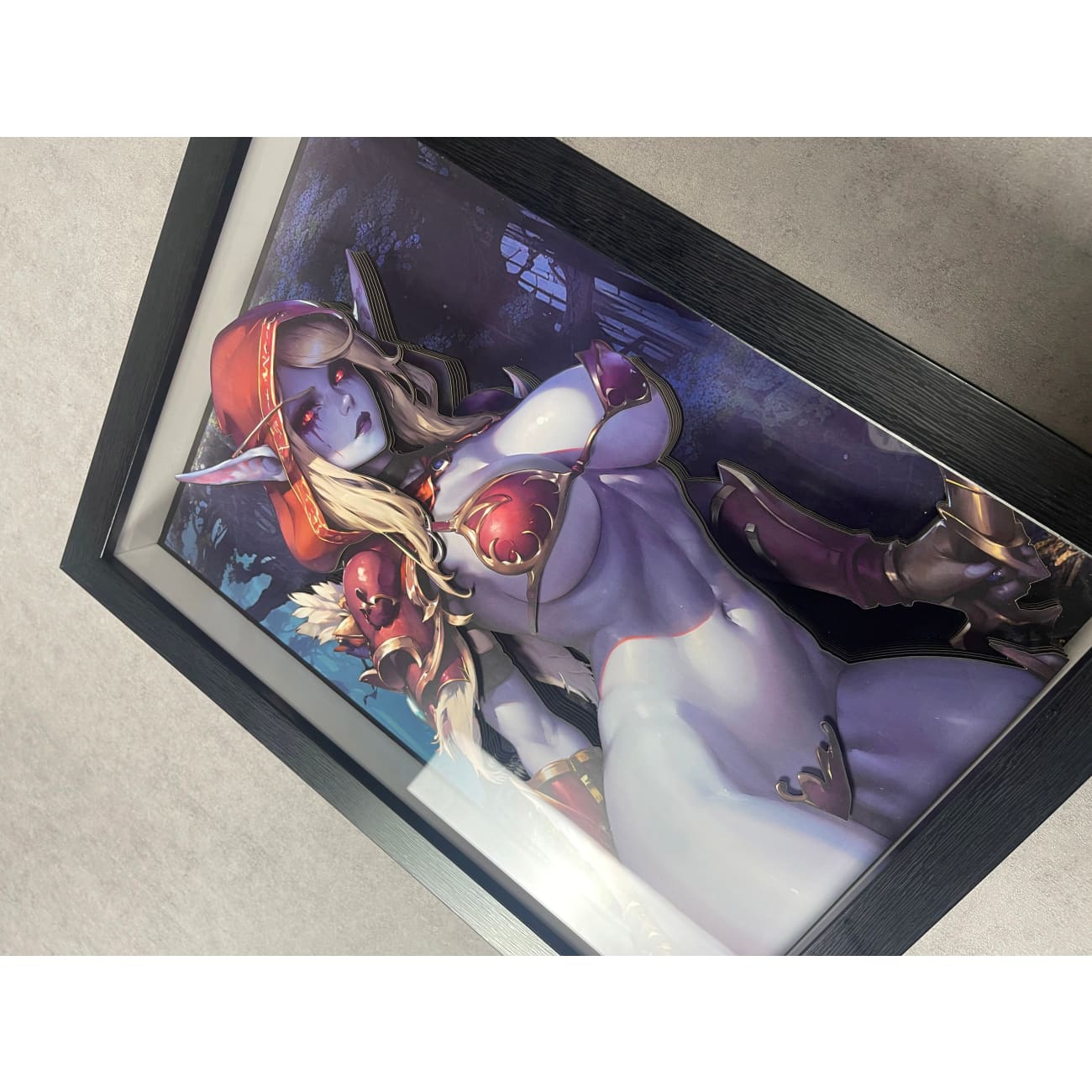  Dorobou Neko Studio - Sylvanas Windrunner 3D Poster Frame [DSMG-054]