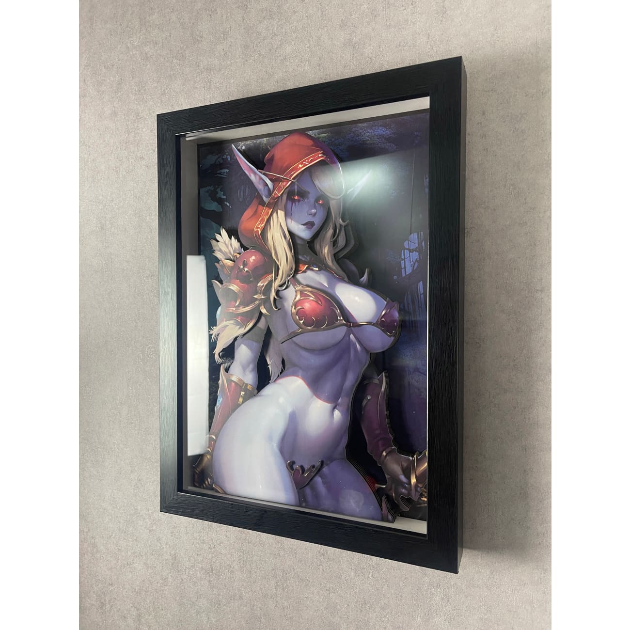  Dorobou Neko Studio - Sylvanas Windrunner 3D Poster Frame [DSMG-054]