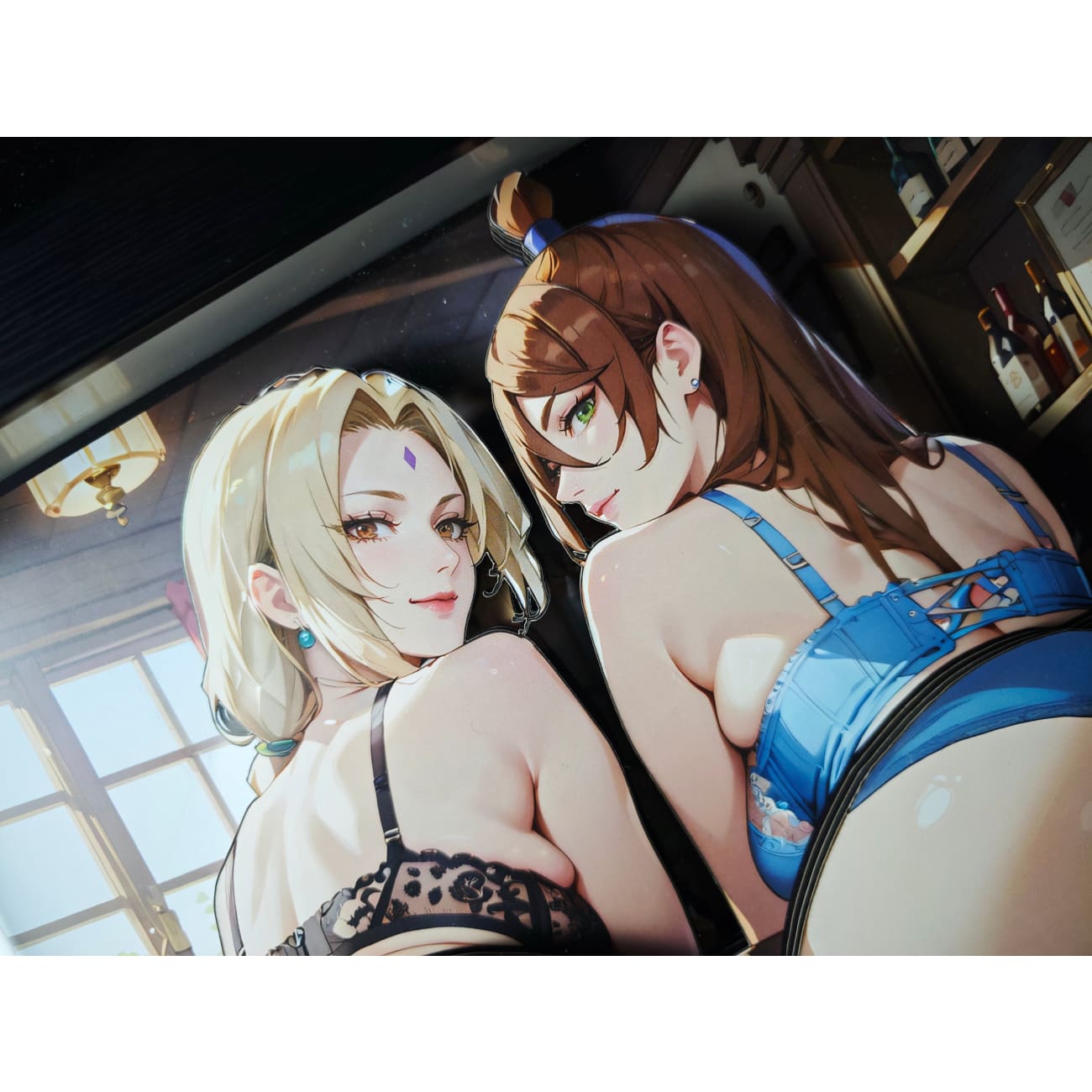 Dorobou Neko Studio - Tsunade & Mei Terumi 3D Poster Frame [DSMP-008]