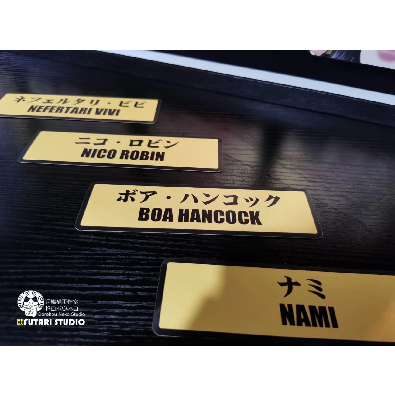 Dorobou Neko Studio x Futari Studio - Nefertari Nini, Nico Robin, Nami & Boa Hancock 3D Cast Off Poster Frame [FSSP-003]