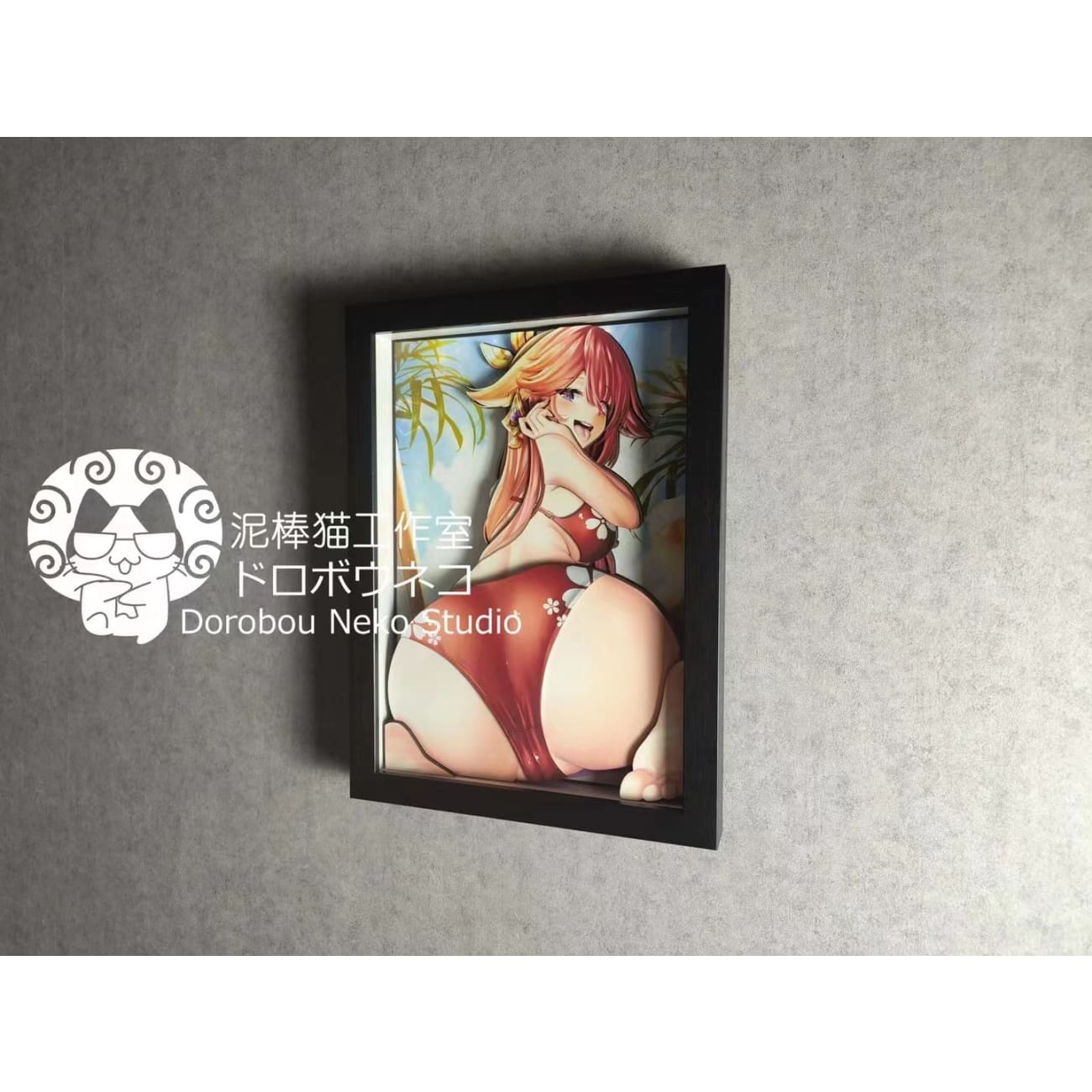Dorobou Neko Studio - Yae Miko 3D Cast Off Poster Frame [DSRL-006]