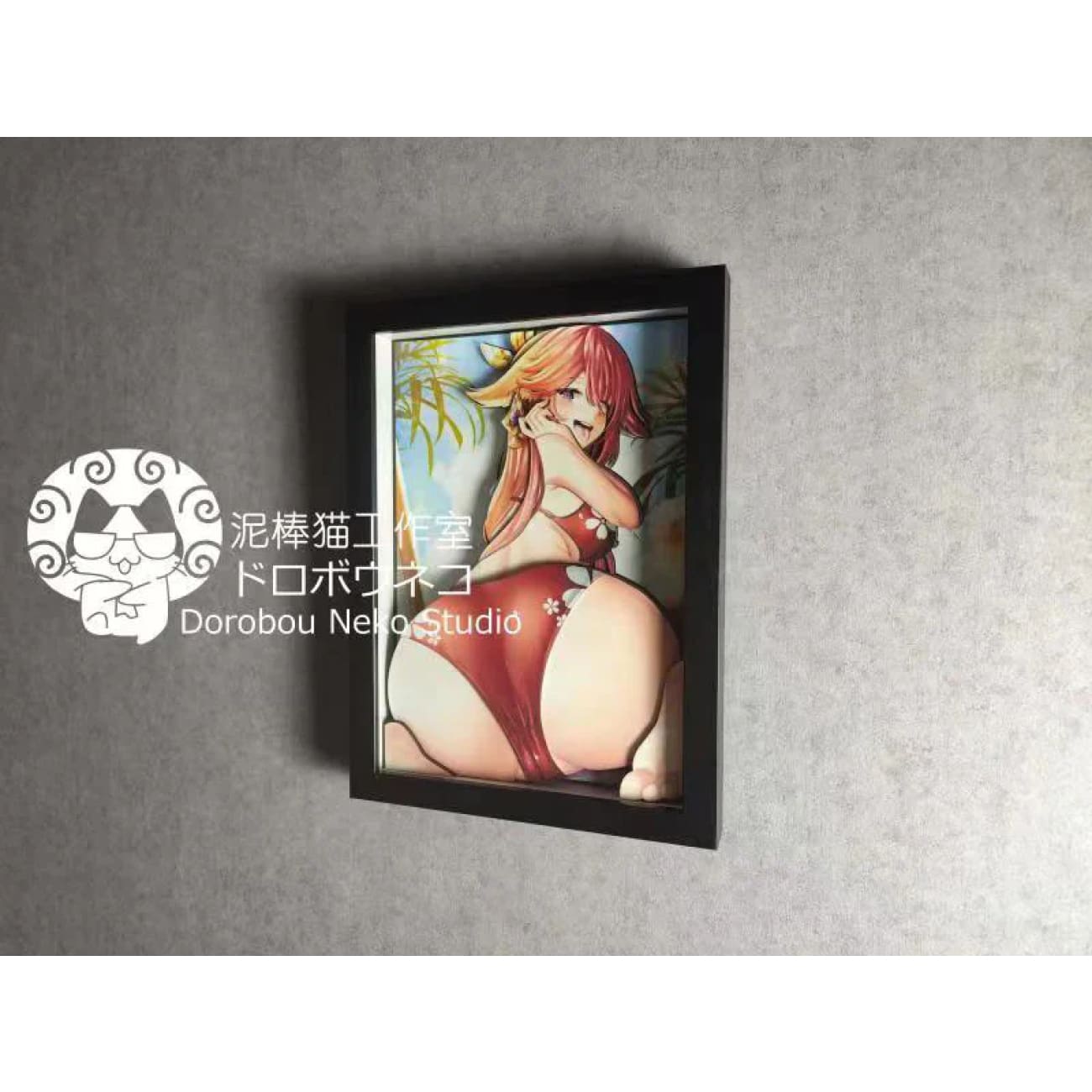 Dorobou Neko Studio - Yae Miko 3D Cast Off Poster Frame [DSRL-006]