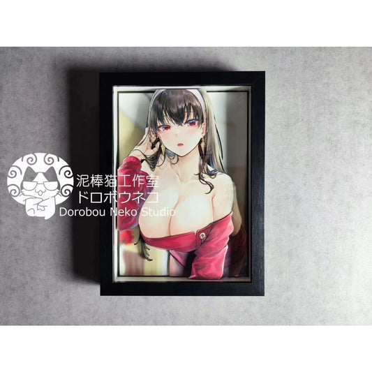 Dorobou Neko Studio - Yor Forger 3D Cast Off Poster Frame [DSMG-007]