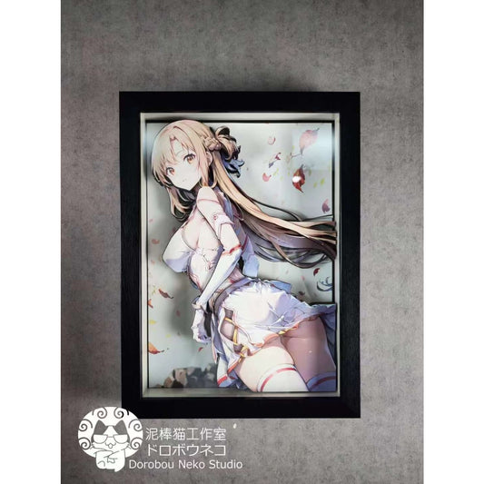 Dorobou Neko Studio - Yuuki Asuna 3D Cast Off Poster Frame [DSMG-021]