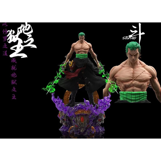 Dou Studio - The King of Hell Roronoa Zoro [Black / Green]