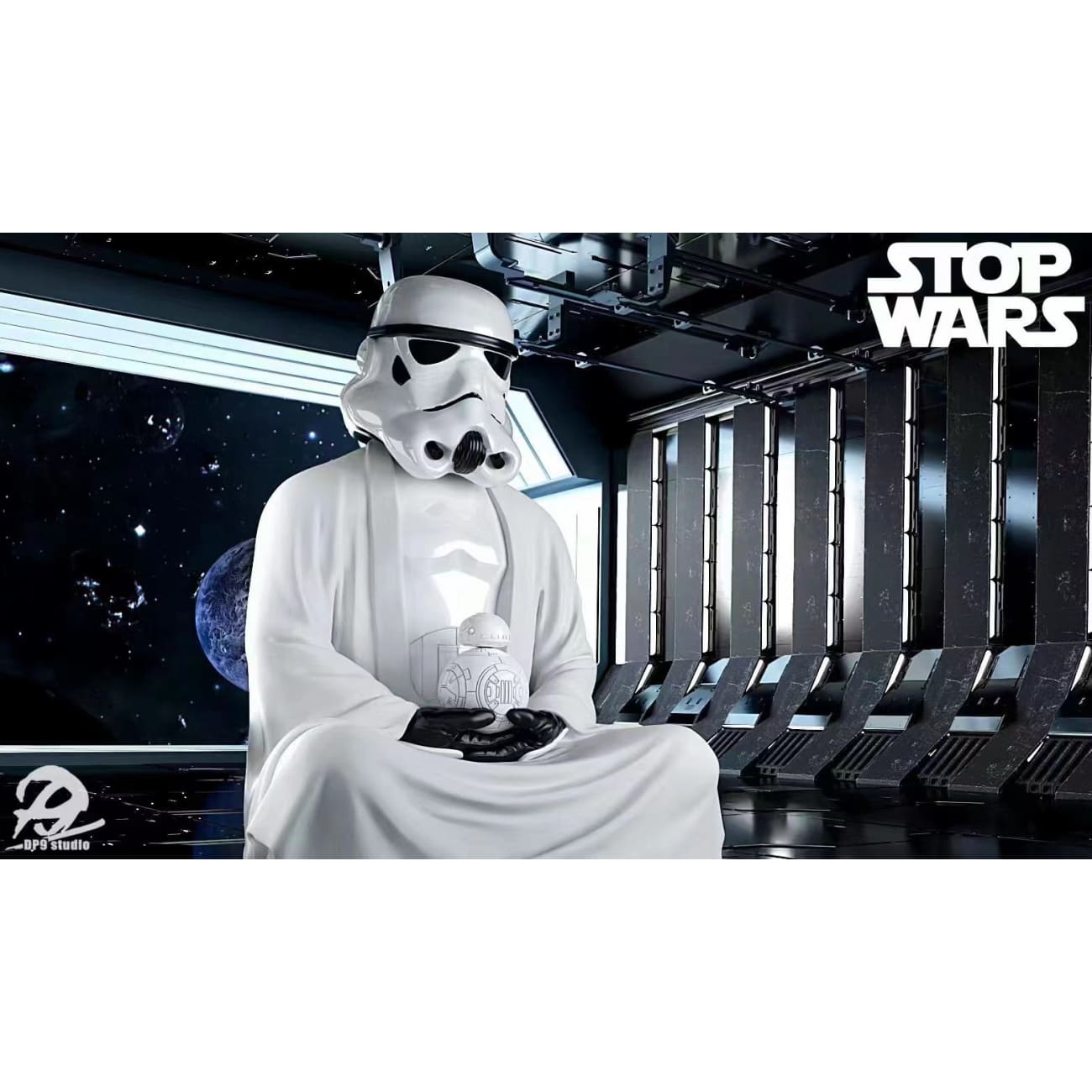 DP9 Studio - Stop Wars Stormtrooper [1/4 Scale / 1/2 Scale]