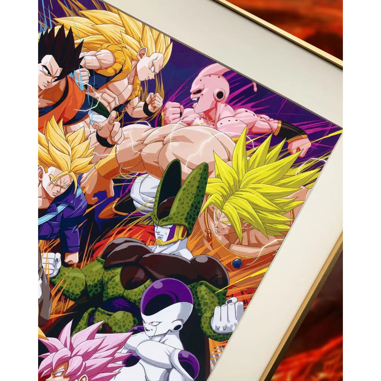 Dragon Ball Superheroes Poster Frame [54cm x 38cm]