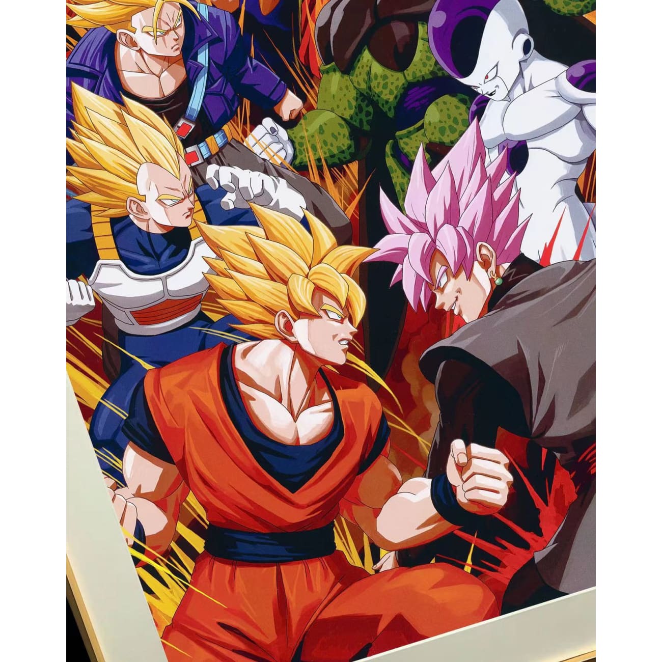 Dragon Ball Superheroes Poster Frame [54cm x 38cm]
