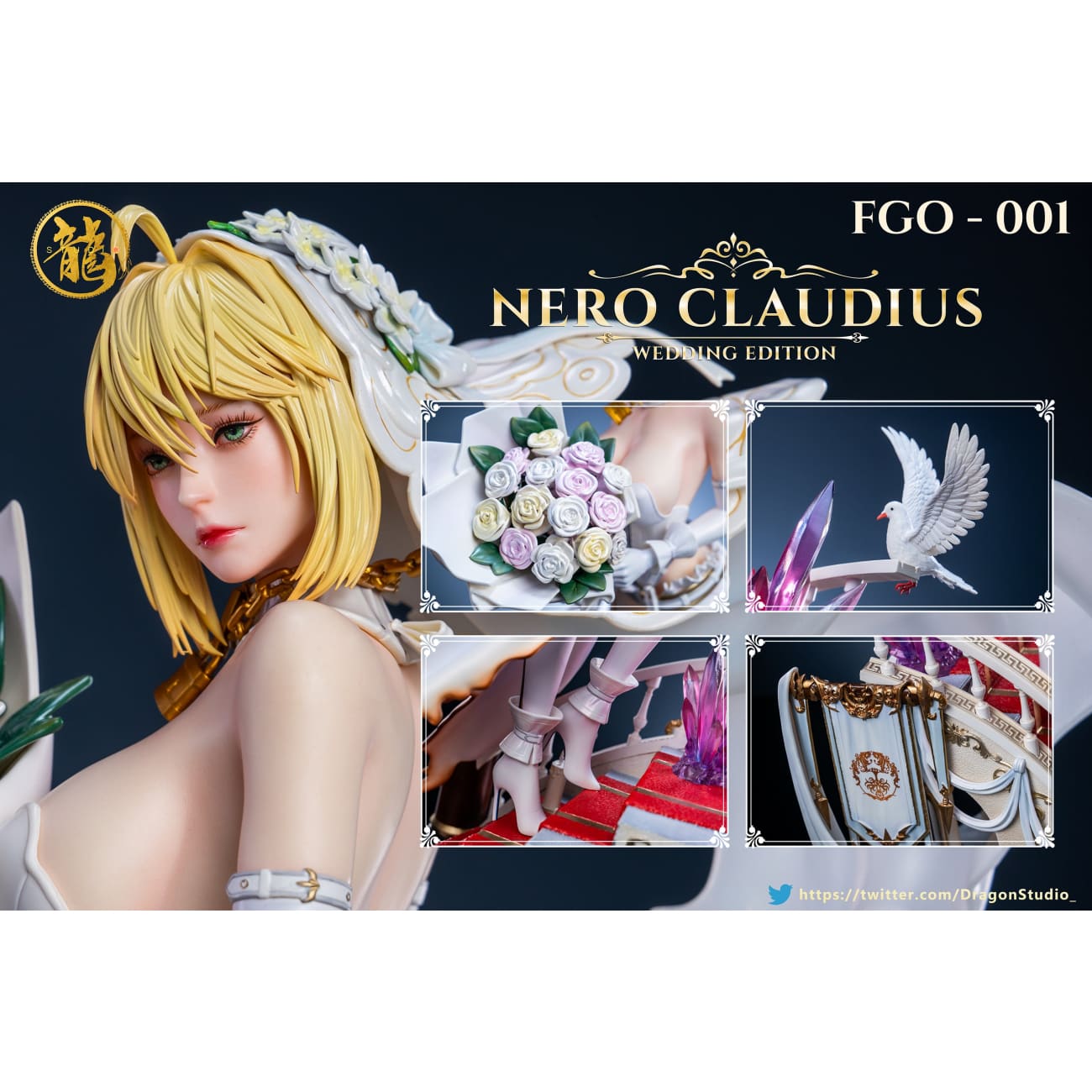 Dragon Studio - Nero Claudius Wedding Dress Ver. [Cast Off][3 Variants]
