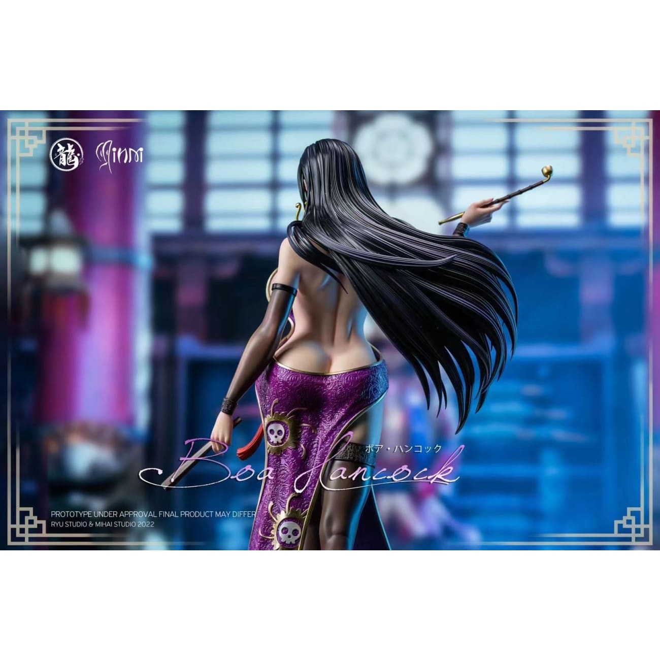 Dragon Studio x Mihai Studio - Boa Hancock Oriental Style [Purple Resin / Black Silicone]