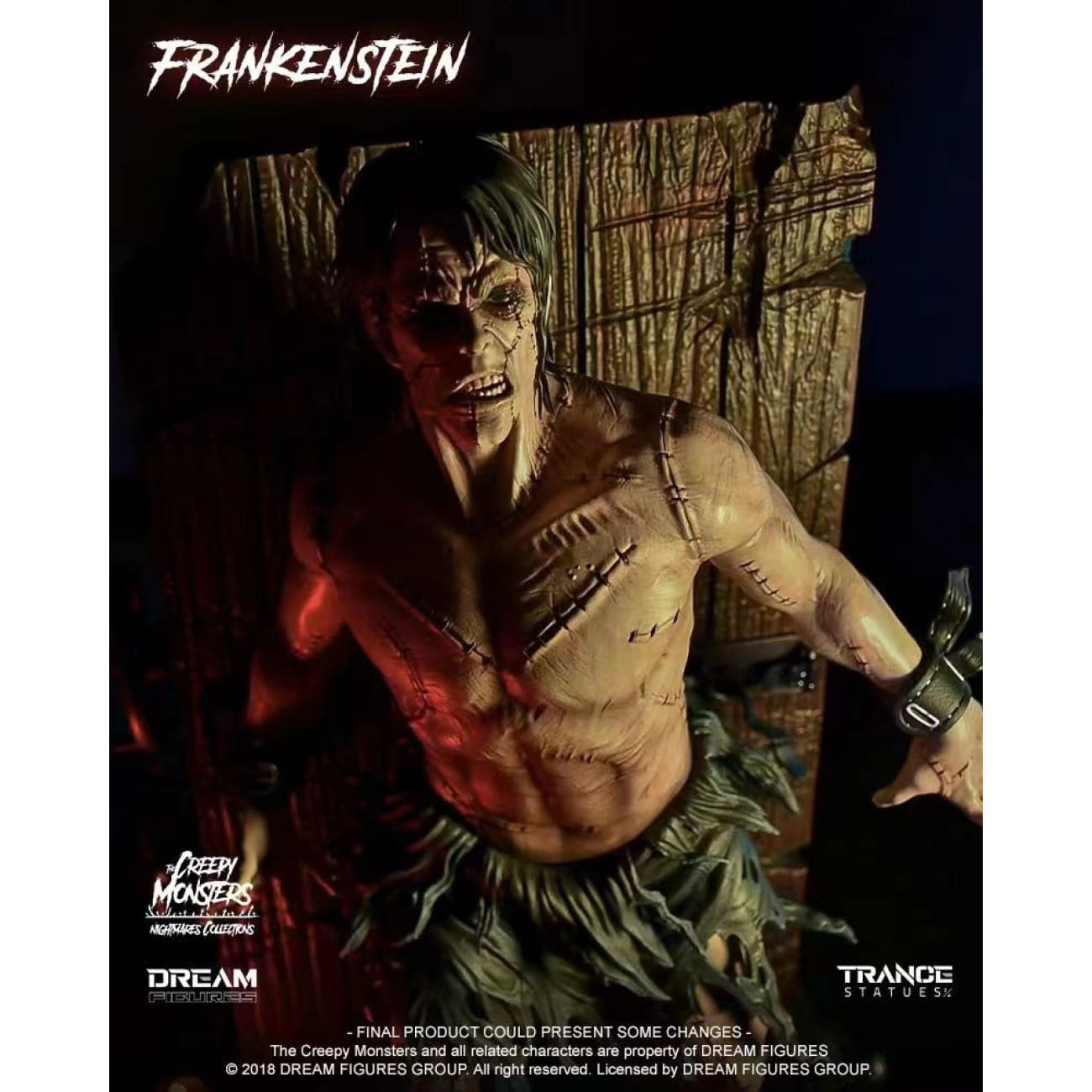 Dream Figures - Creepy Pack [Lycan, The Mummy & Frankenstein]