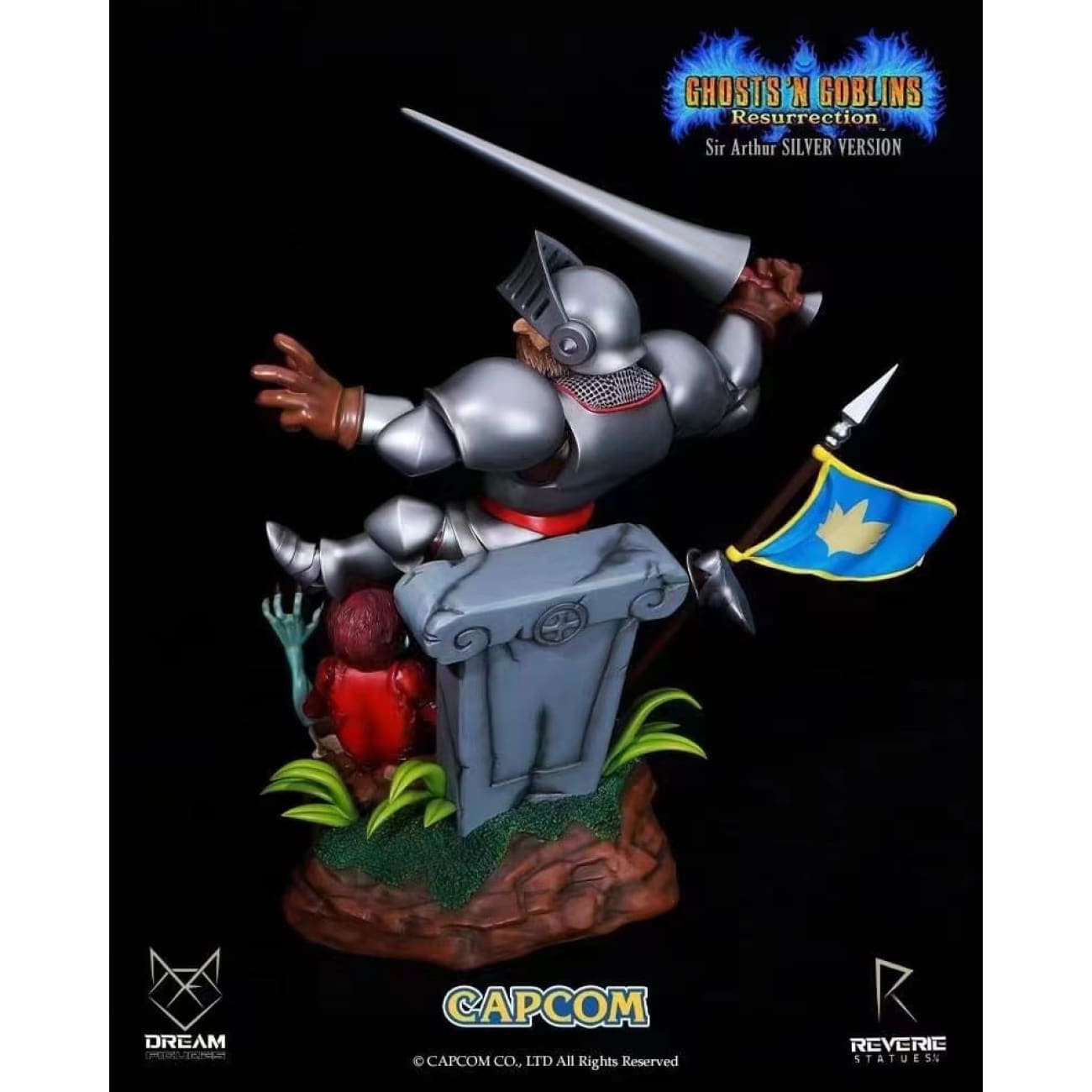 Dream Figures X CAPCOM - Sir Arthur [Silver Version / Underwear Version] 