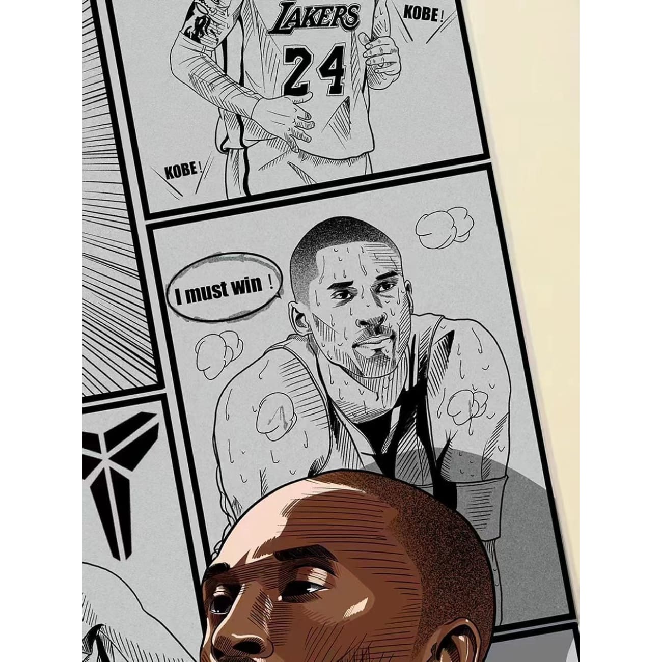 Dream Team Kobe Poster Frame [44cm x 55cm]