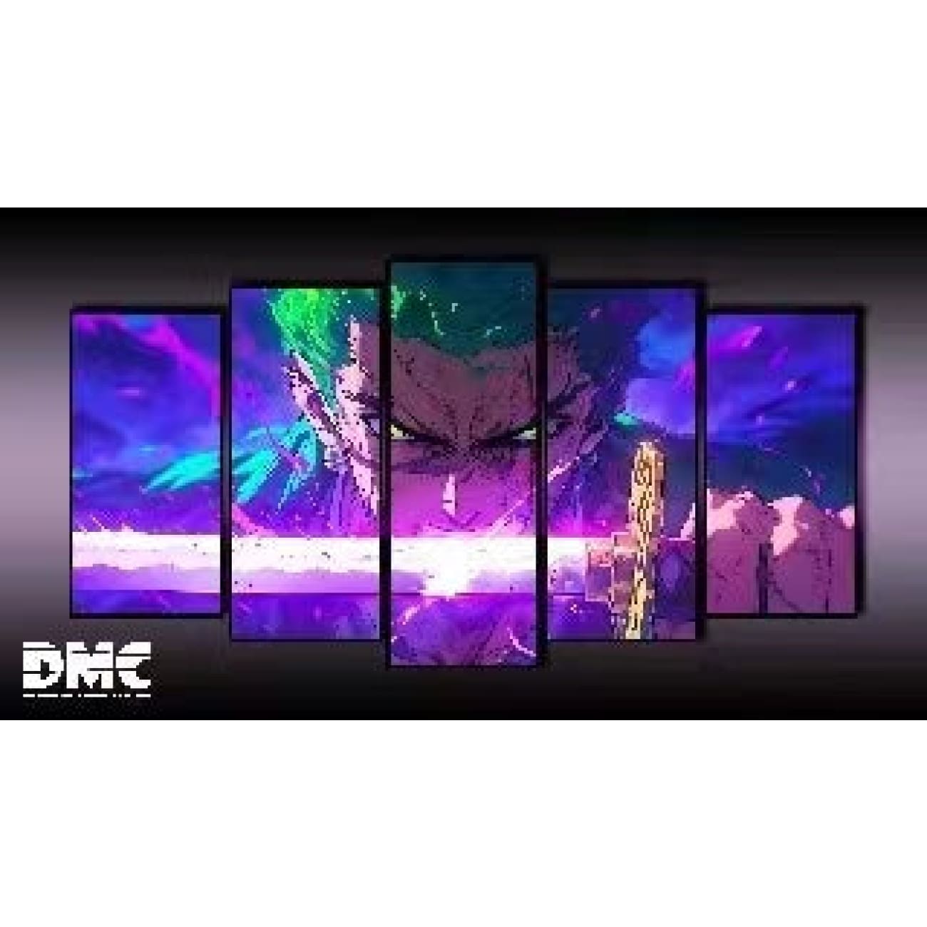 Drunky Monkey Crew Studio - Roronoa Zoro 5 Joint Combination Poster Frame [DMSP-001]