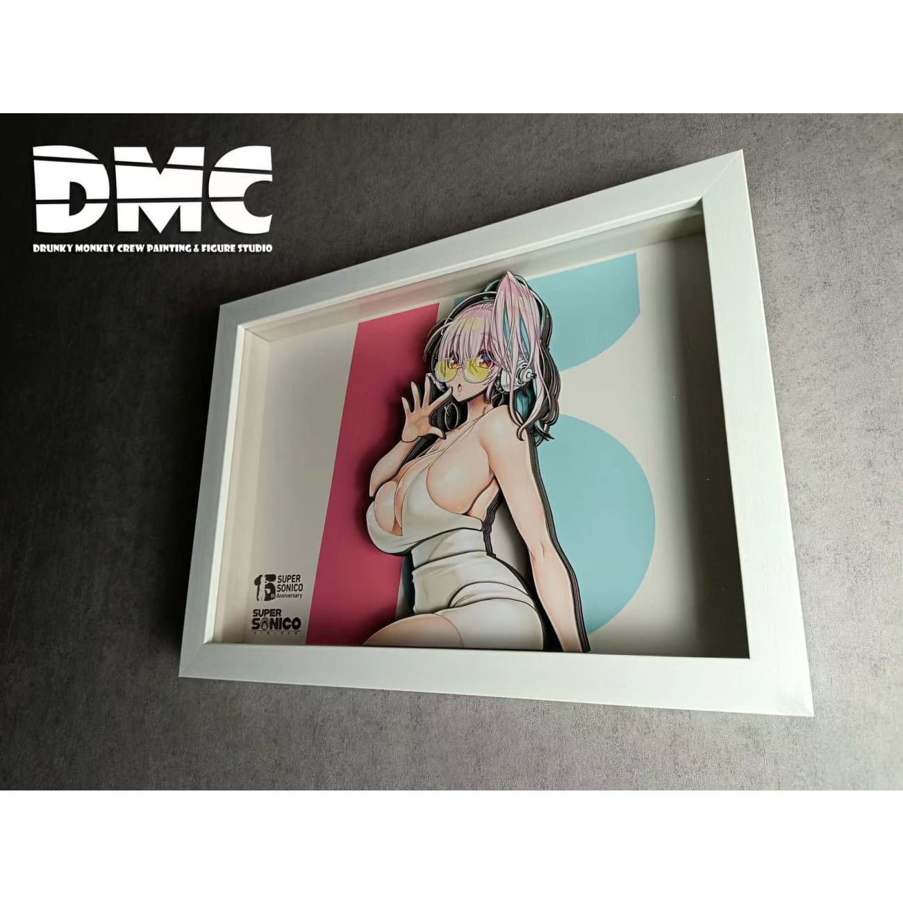 Drunky Monkey Studio - Super Sonico 3D Poster Frame [DMN-020]
