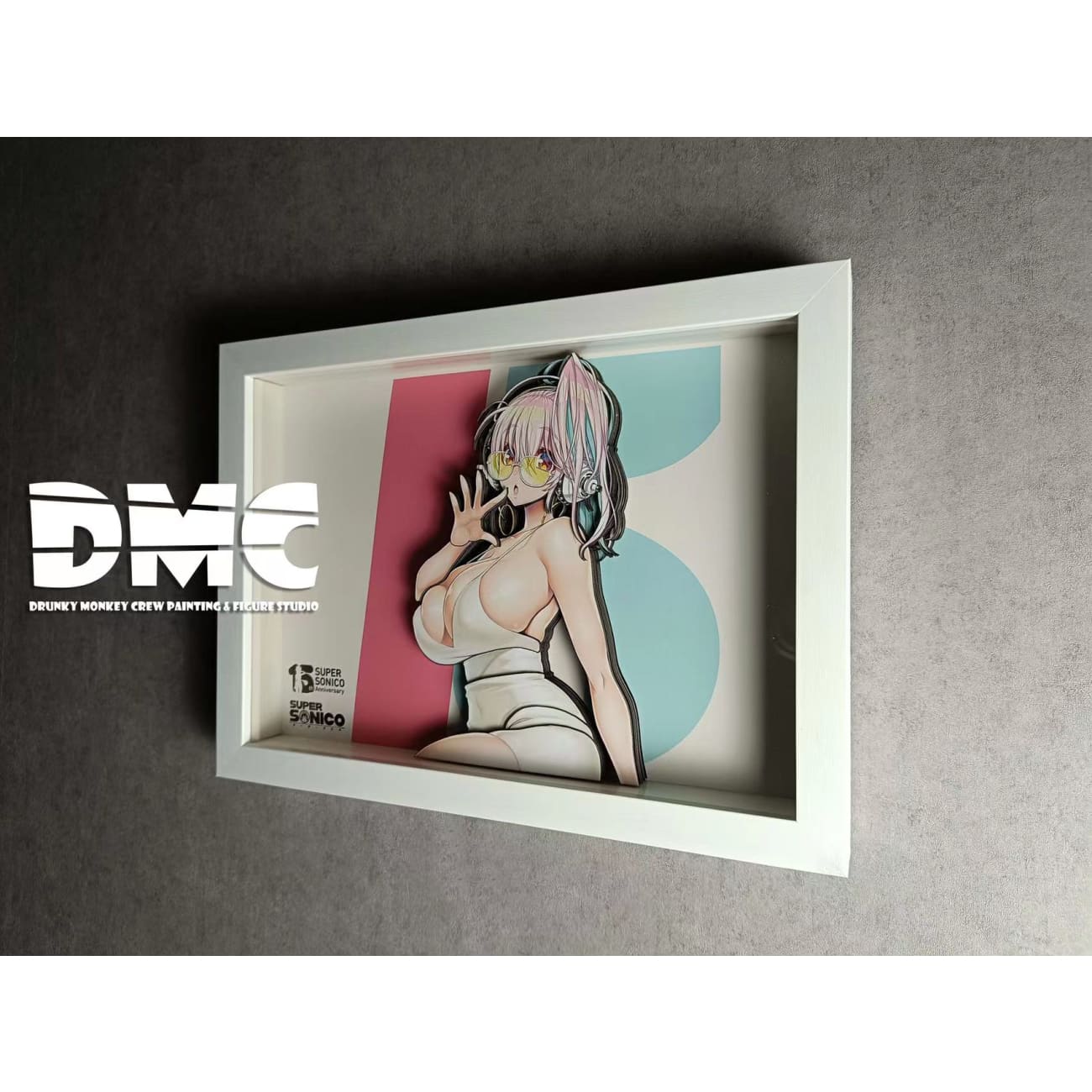 Drunky Monkey Studio - Super Sonico 3D Poster Frame [DMN-020]