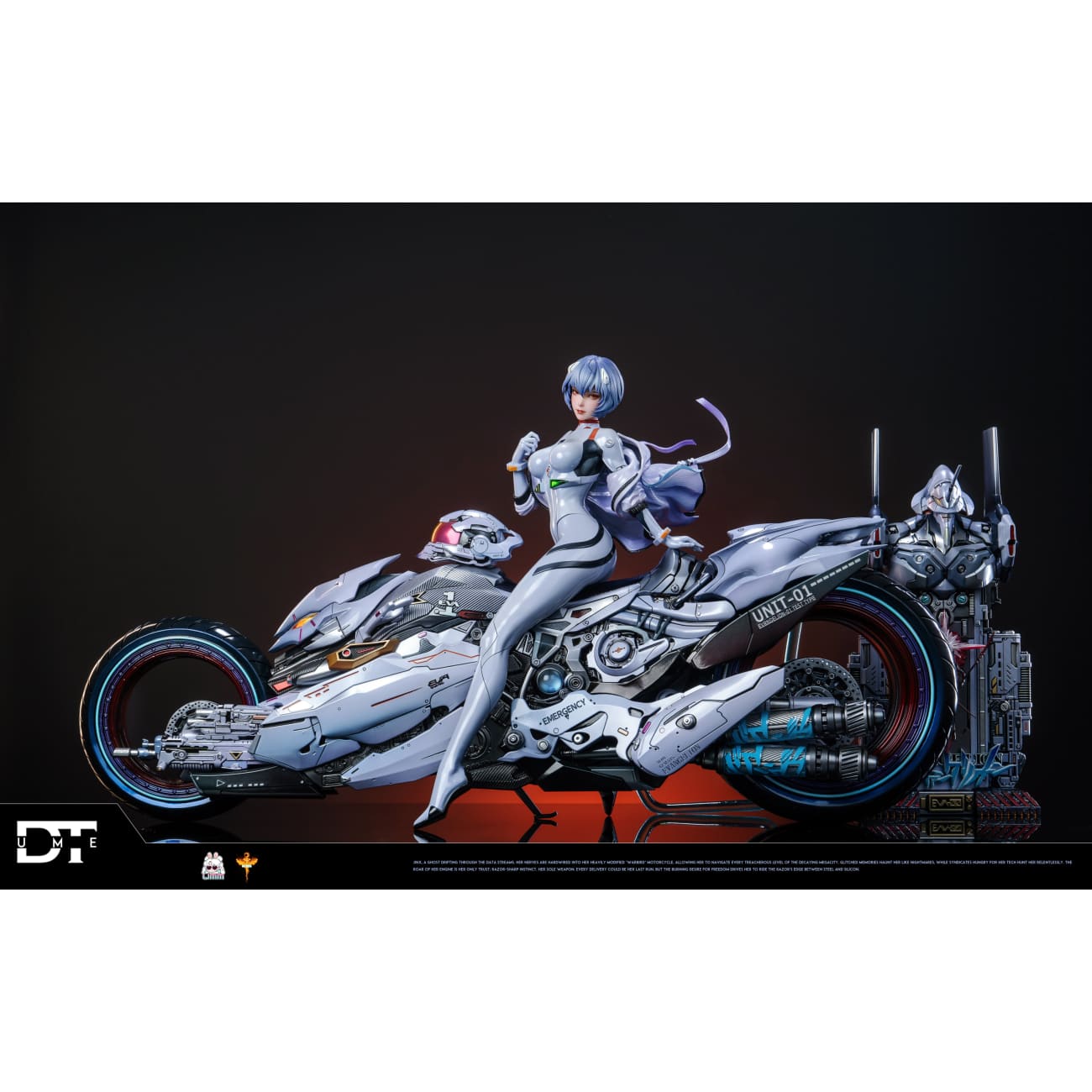 DT Studio - Ayanami Rei sci-fi motorcycle [2 Variants]