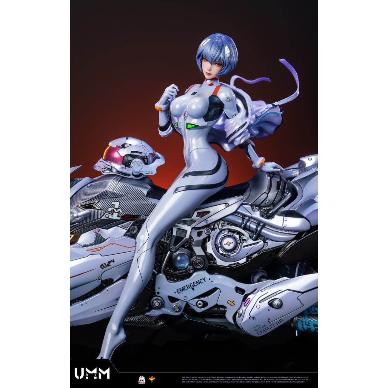 DT Studio - Ayanami Rei sci-fi motorcycle [2 Variants]