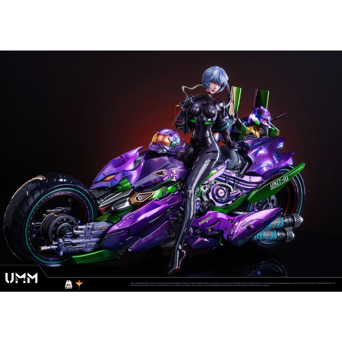 DT Studio - Ayanami Rei sci-fi motorcycle [2 Variants]
