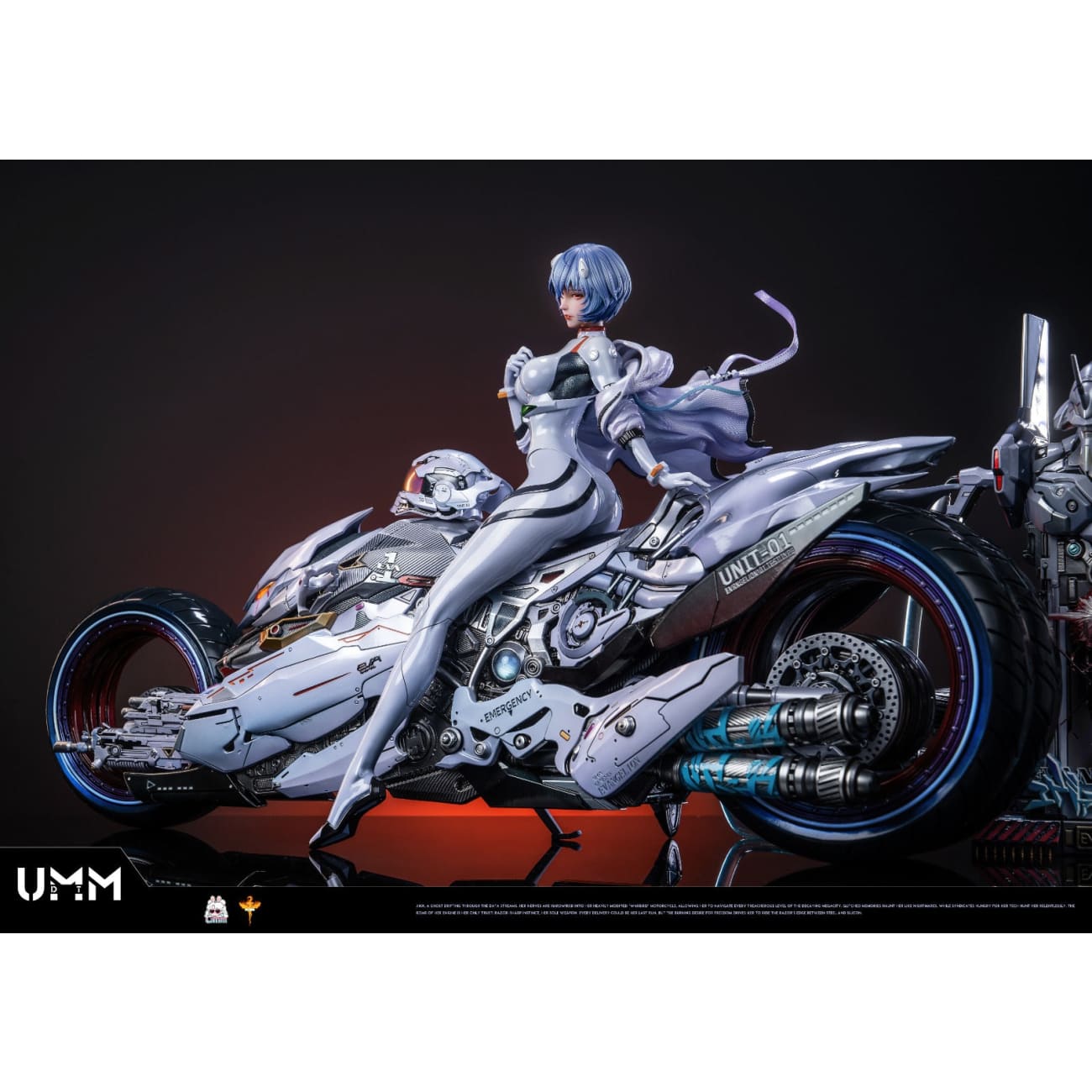 DT Studio - Ayanami Rei sci-fi motorcycle [2 Variants]