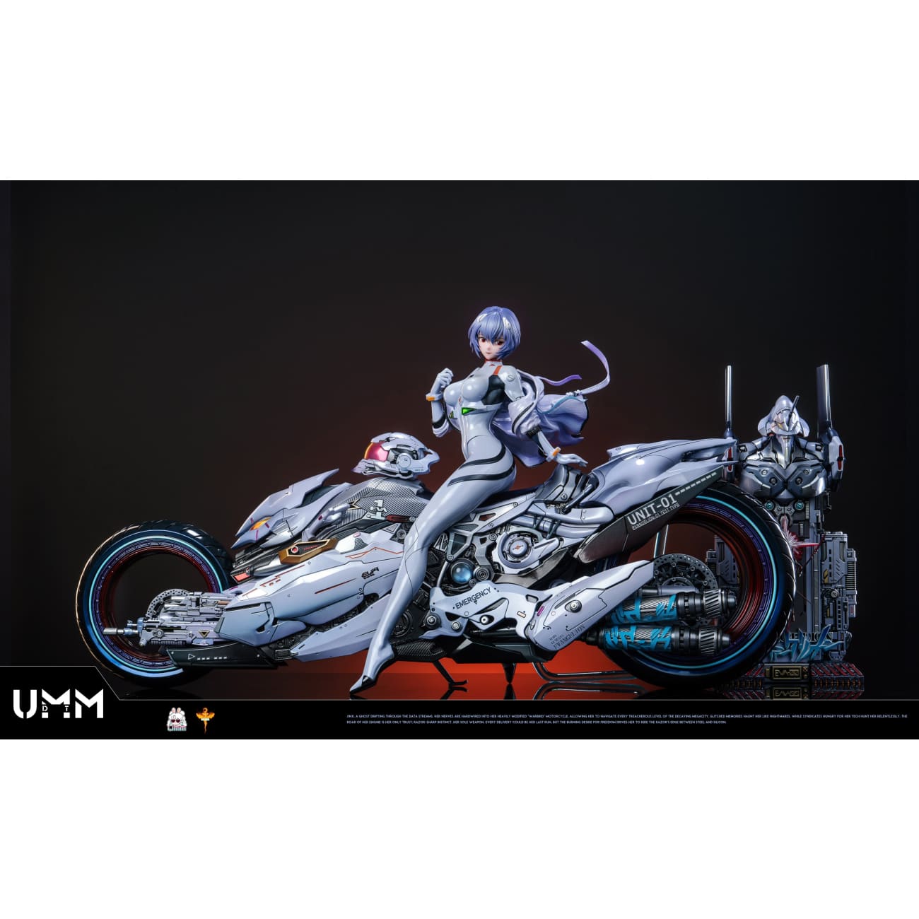 DT Studio - Ayanami Rei sci-fi motorcycle [2 Variants]