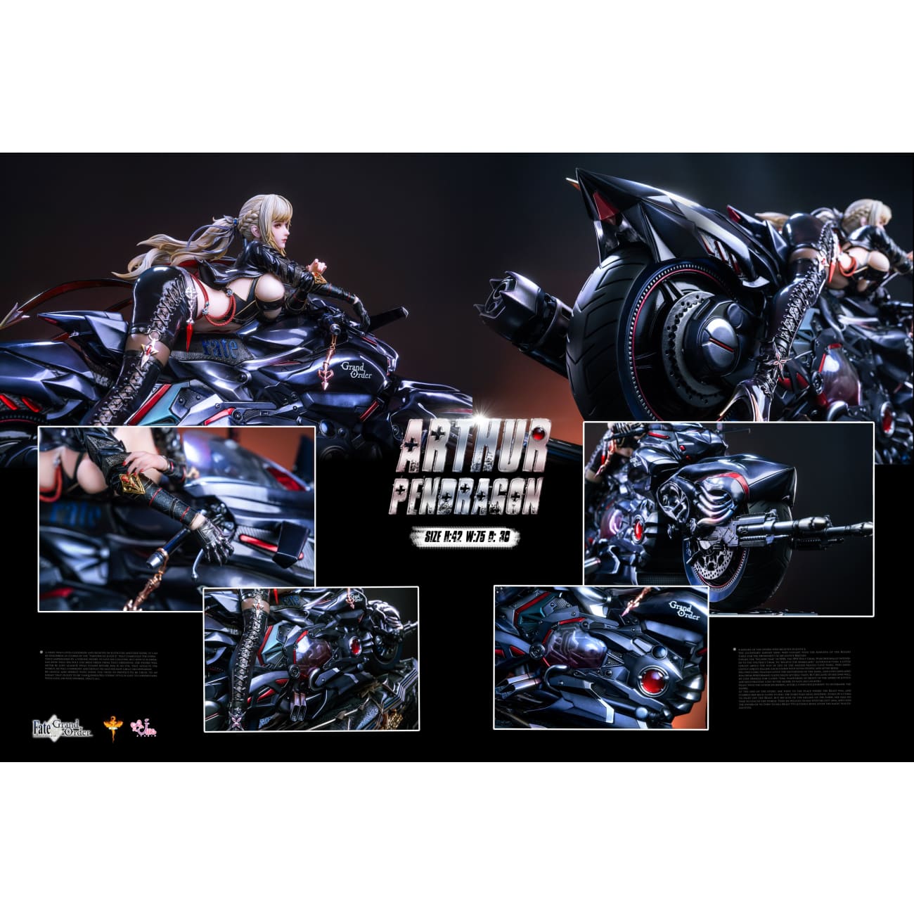 DT Studio x Ume Studio - Motorcycle Altria Pendragon Saber [3 Variants]