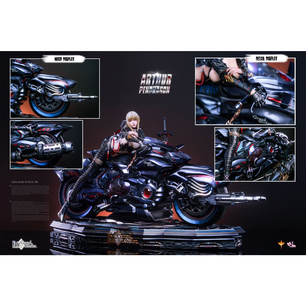 DT Studio x Ume Studio - Motorcycle Altria Pendragon Saber [3 Variants]