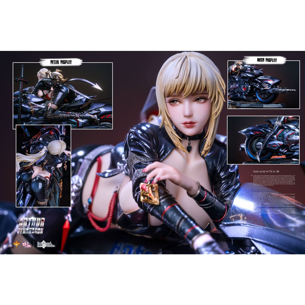 DT Studio x Ume Studio - Motorcycle Altria Pendragon Saber [3 Variants]