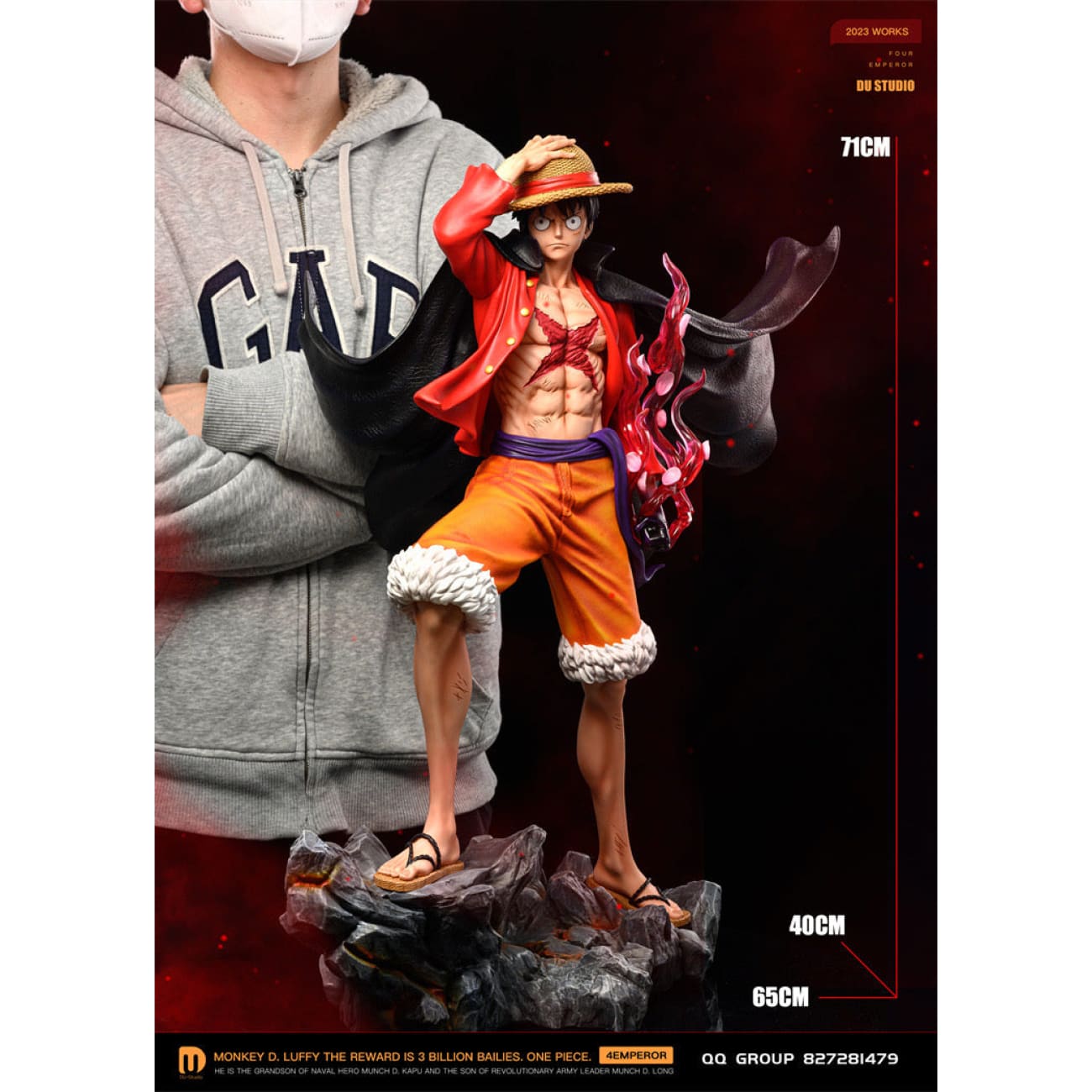 Du Studio - Emperor Monkey D Luffy Ryou Haki