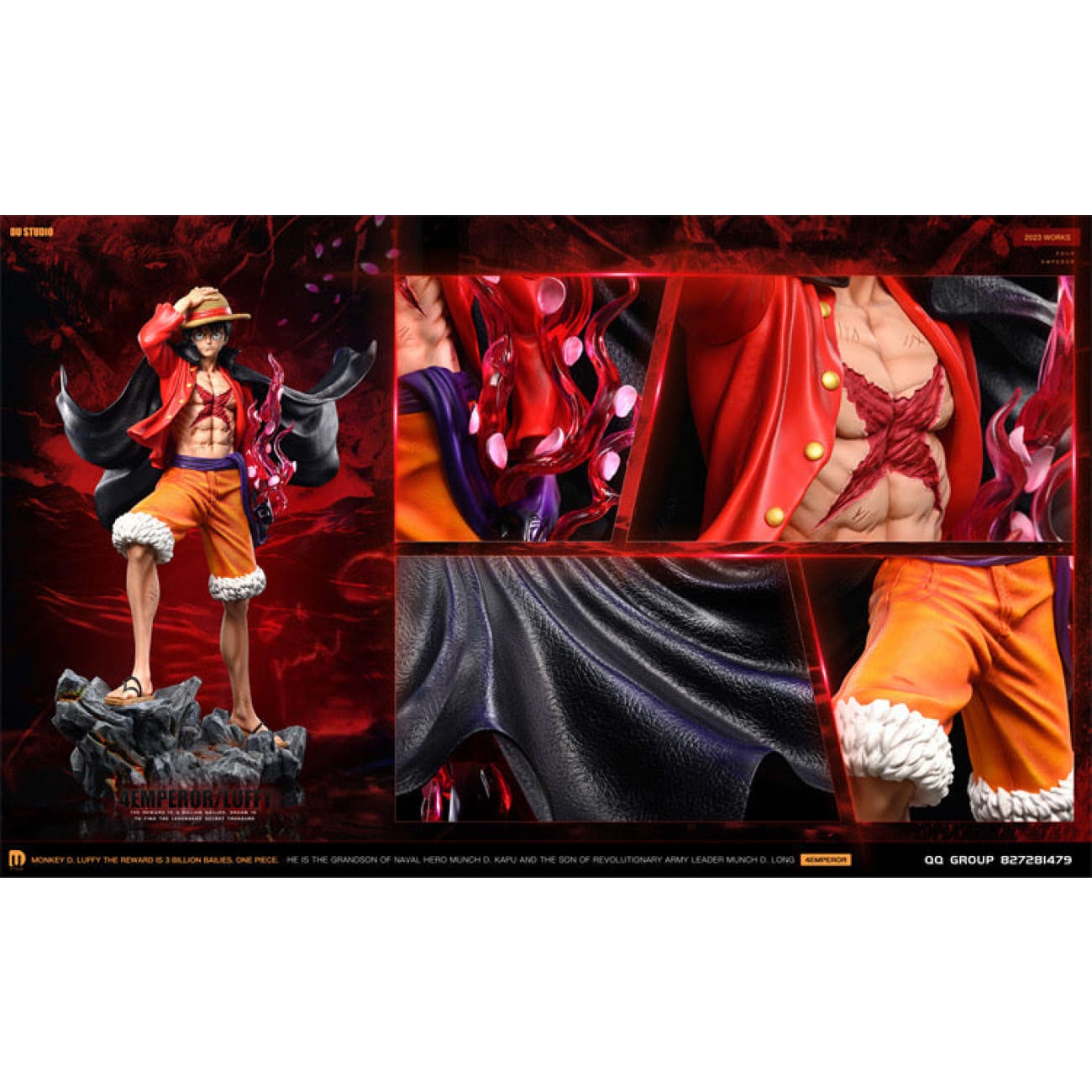 Du Studio - Emperor Monkey D Luffy Ryou Haki