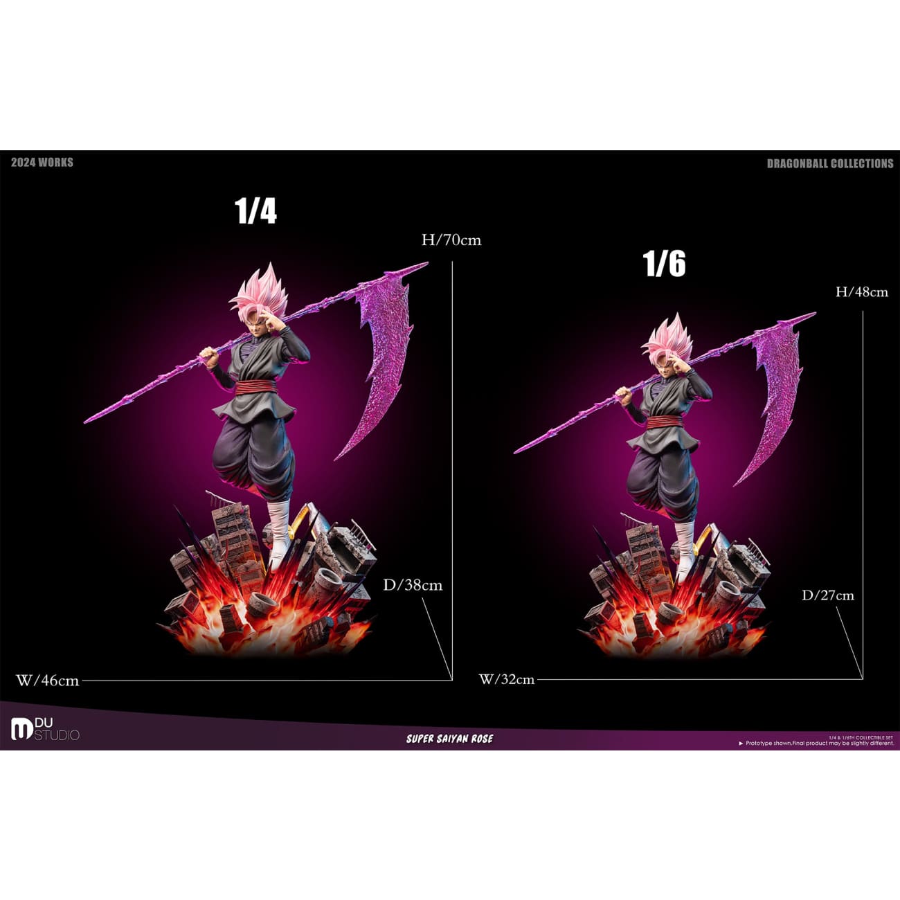 Du Studio - Super Saiyan Rose Goku Black [2 Variants]