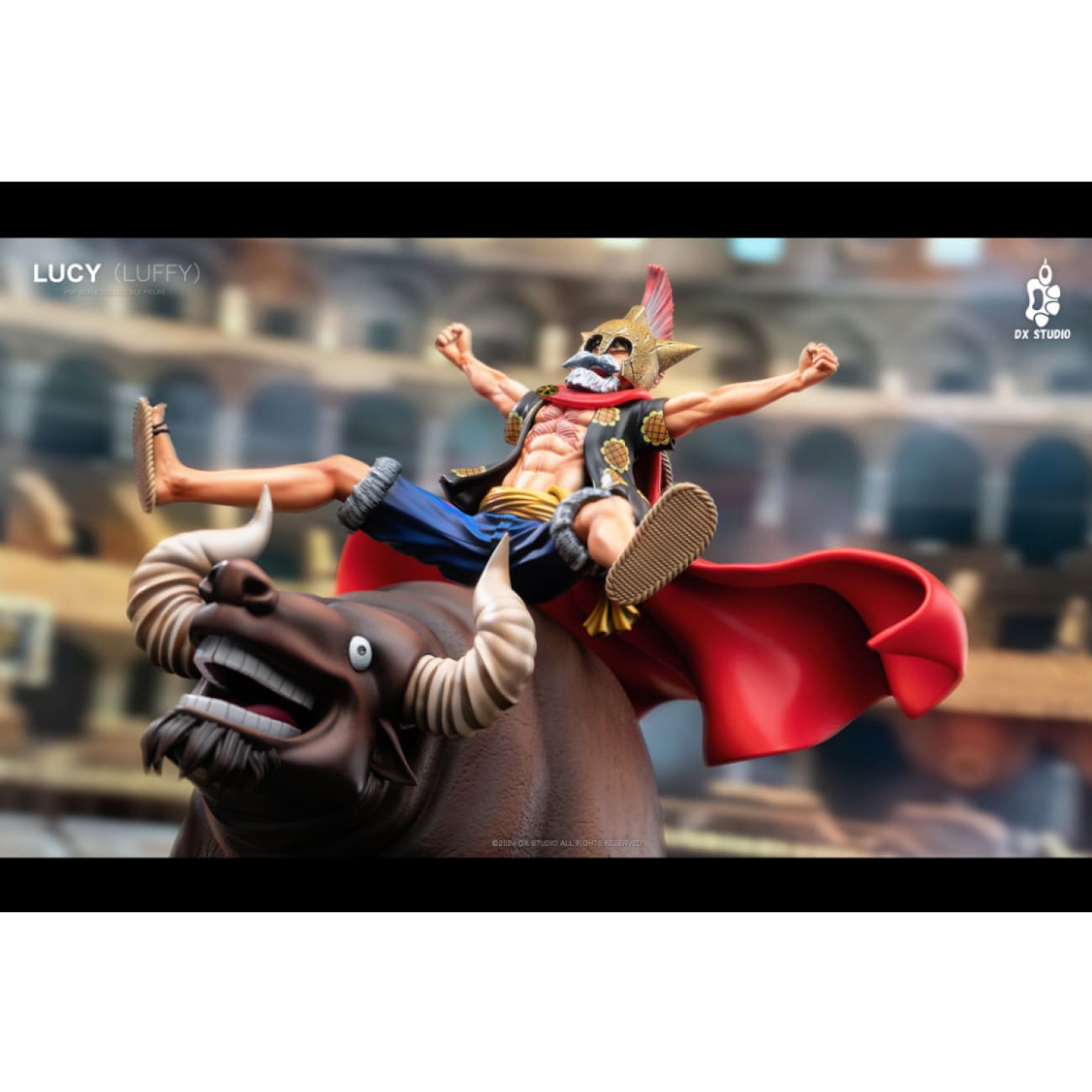 Dx Studio - Dressrosa Arc Monkey D. Luffy Riding Bull 